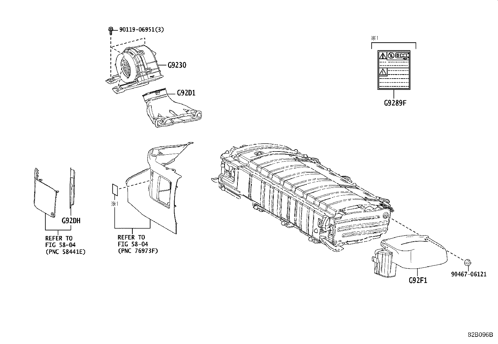 28899-37061 INSULATOR, BATTERY product image