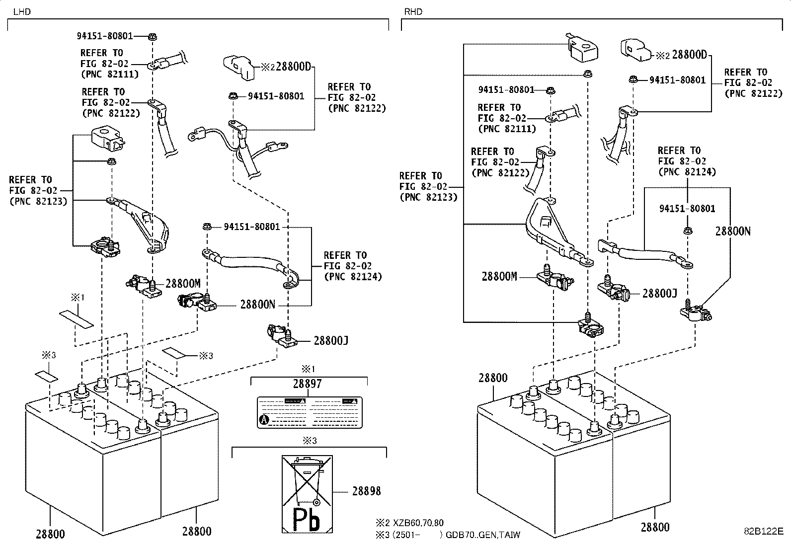 28800-46161 BATTERY product image