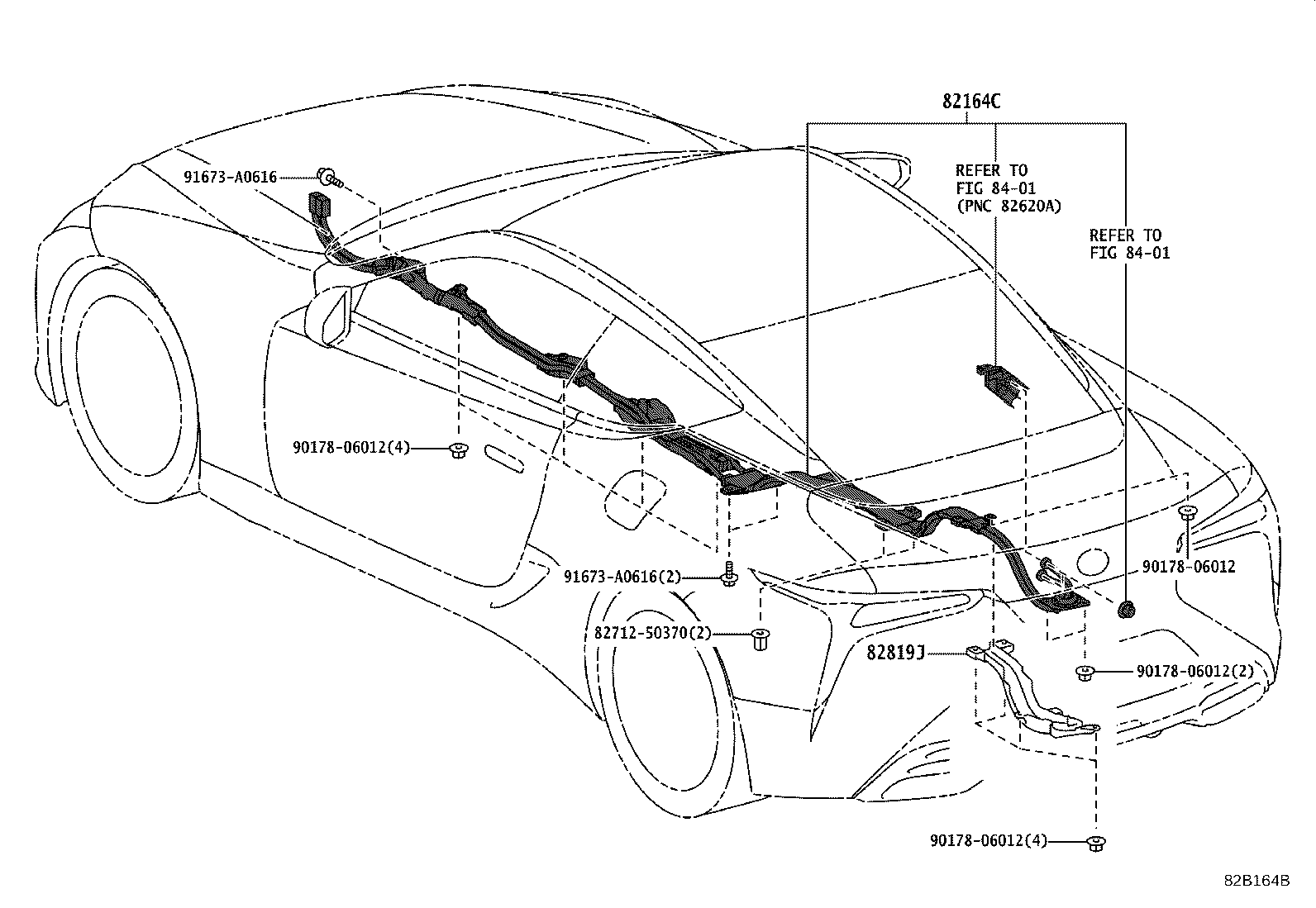 82121-11020 WIRE, ENGINE product image