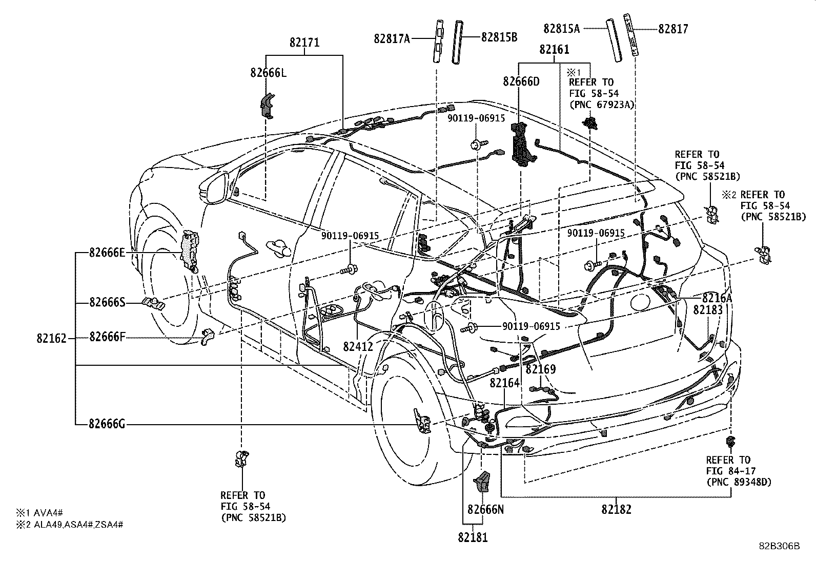 82817-42850 PROTECTOR, WIRING HARNESS, NO.2 product image