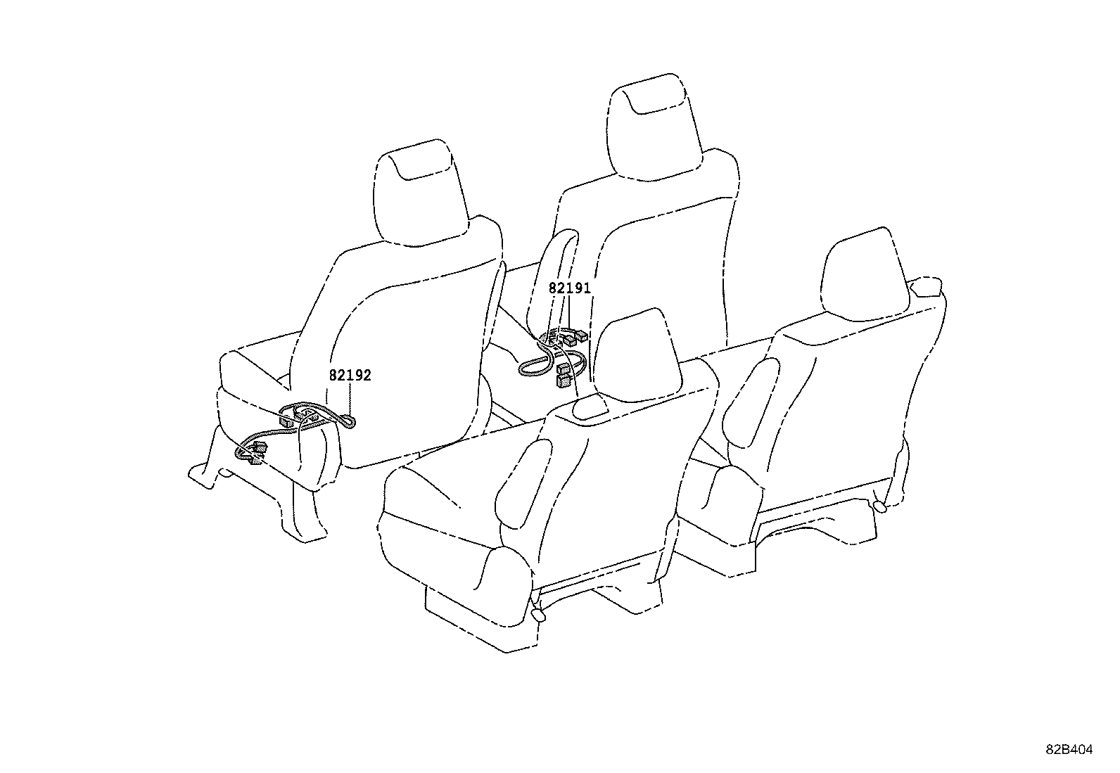 82817-28R00 PROTECTOR, WIRING HARNESS, NO.2 product image