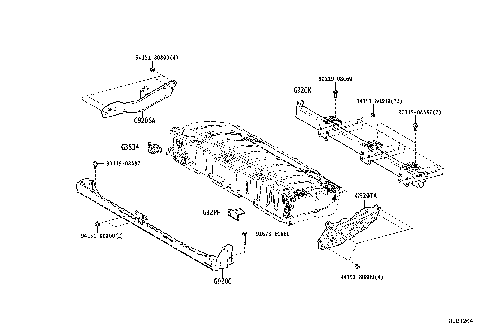 28800-F0010 BATTERY product image
