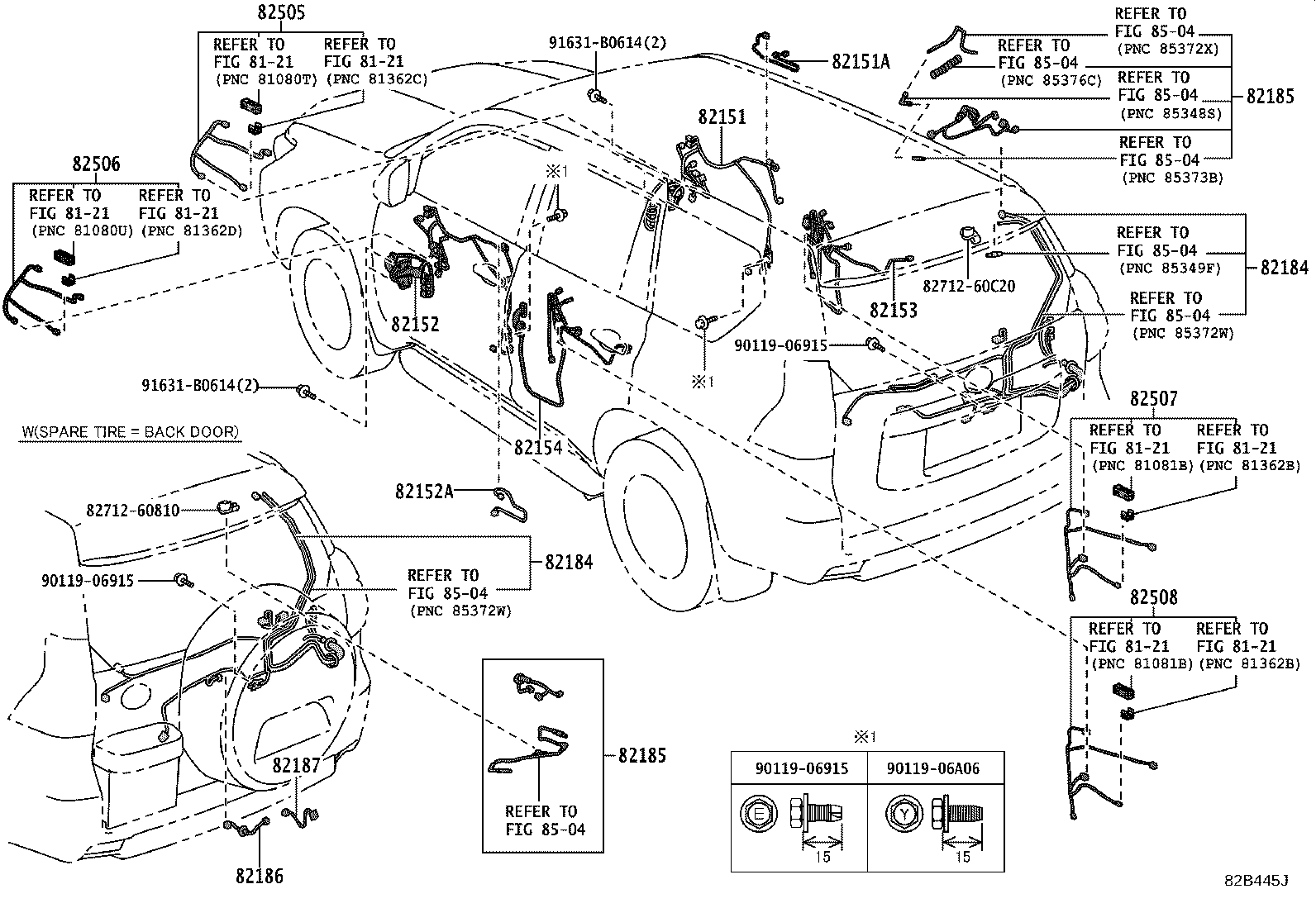 82142-6AL11 WIRE, INSTRUMENT PANEL, NO.2 product image