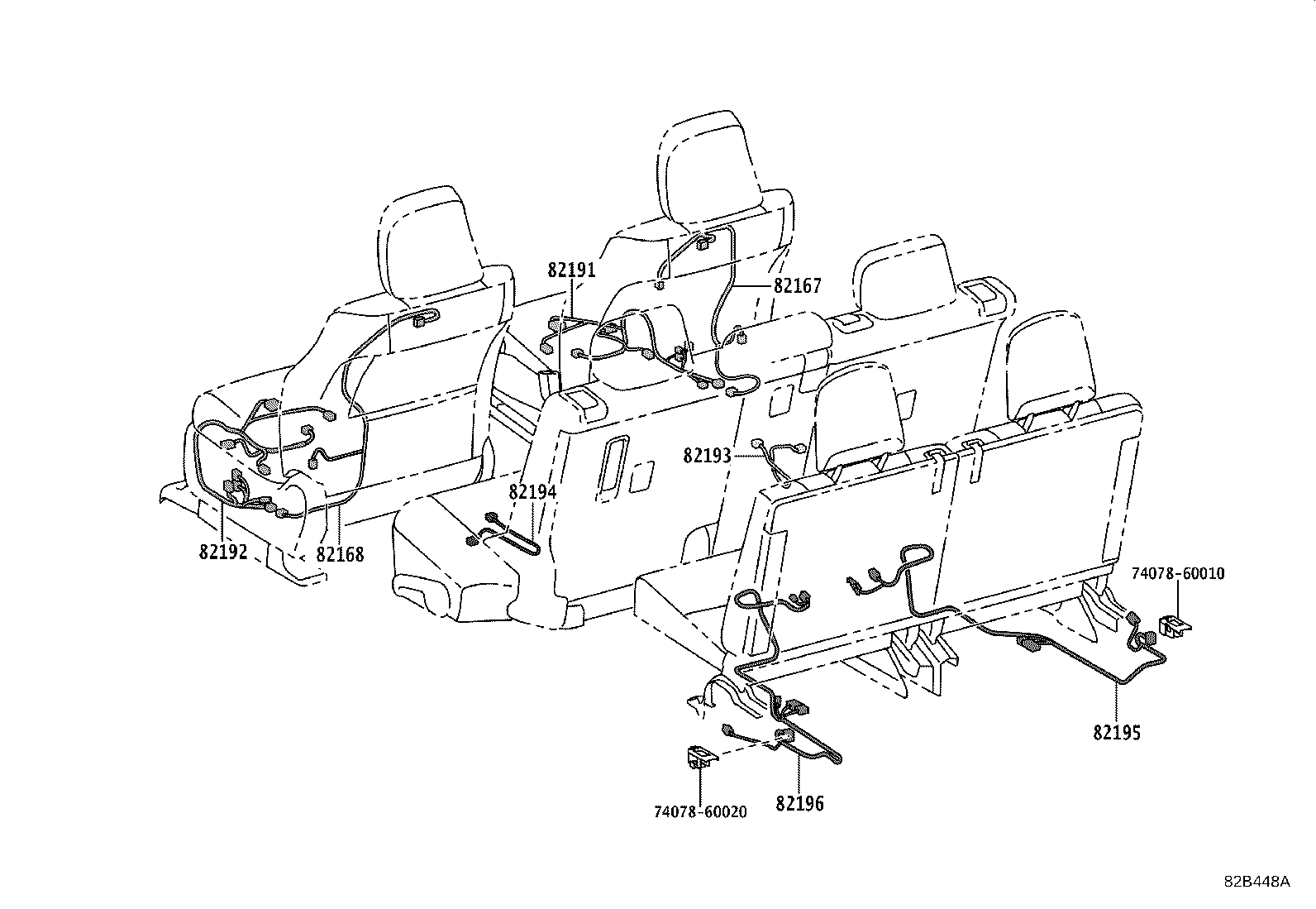 82142-6AL11 WIRE, INSTRUMENT PANEL, NO.2 product image