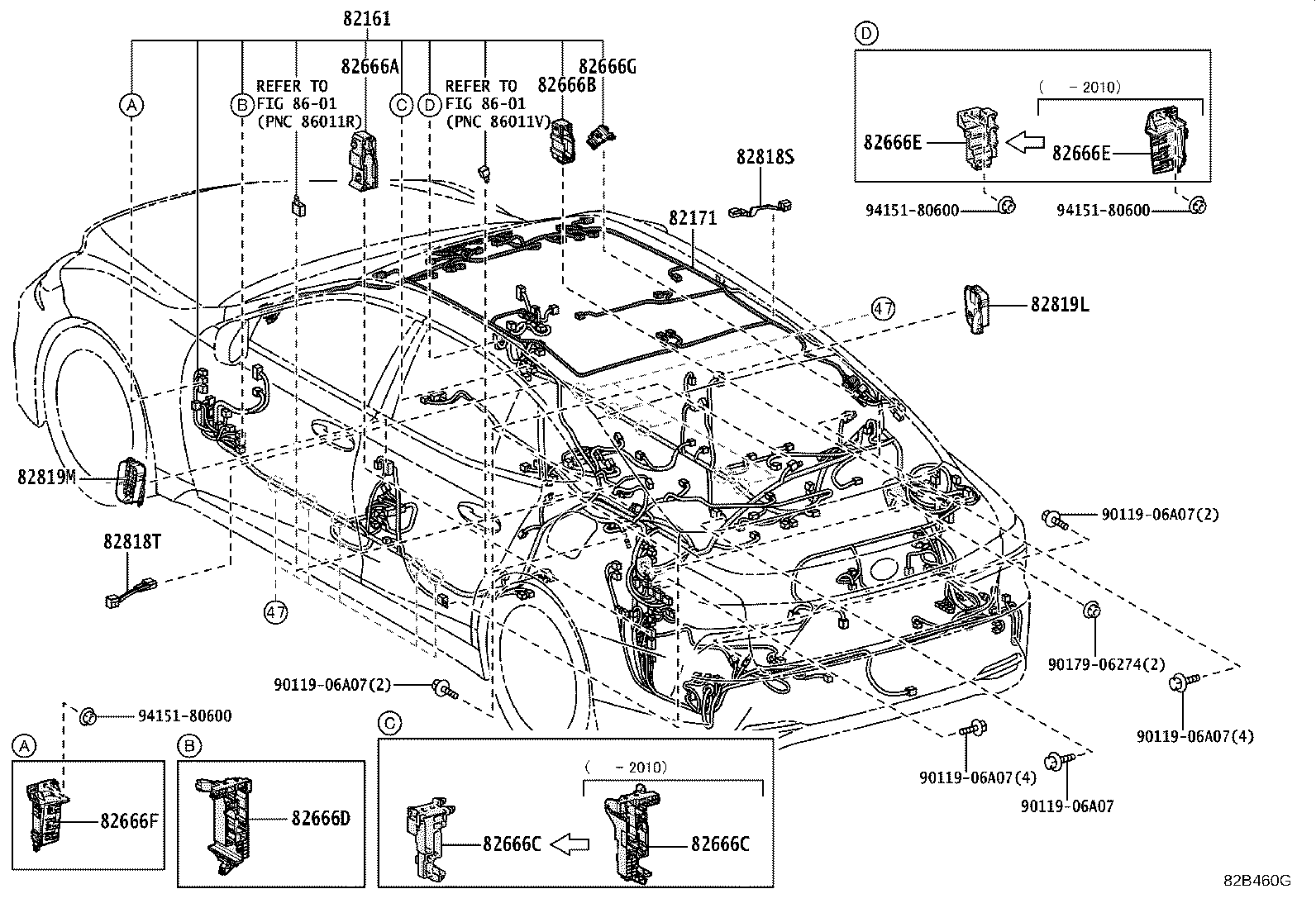 82113-50140 WIRE, ENGINE ROOM, NO.3 product image