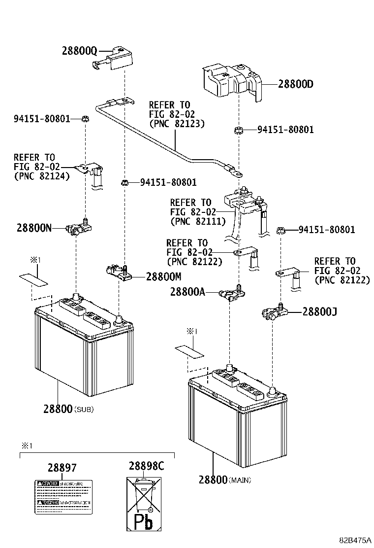 28800-36151 BATTERY product image