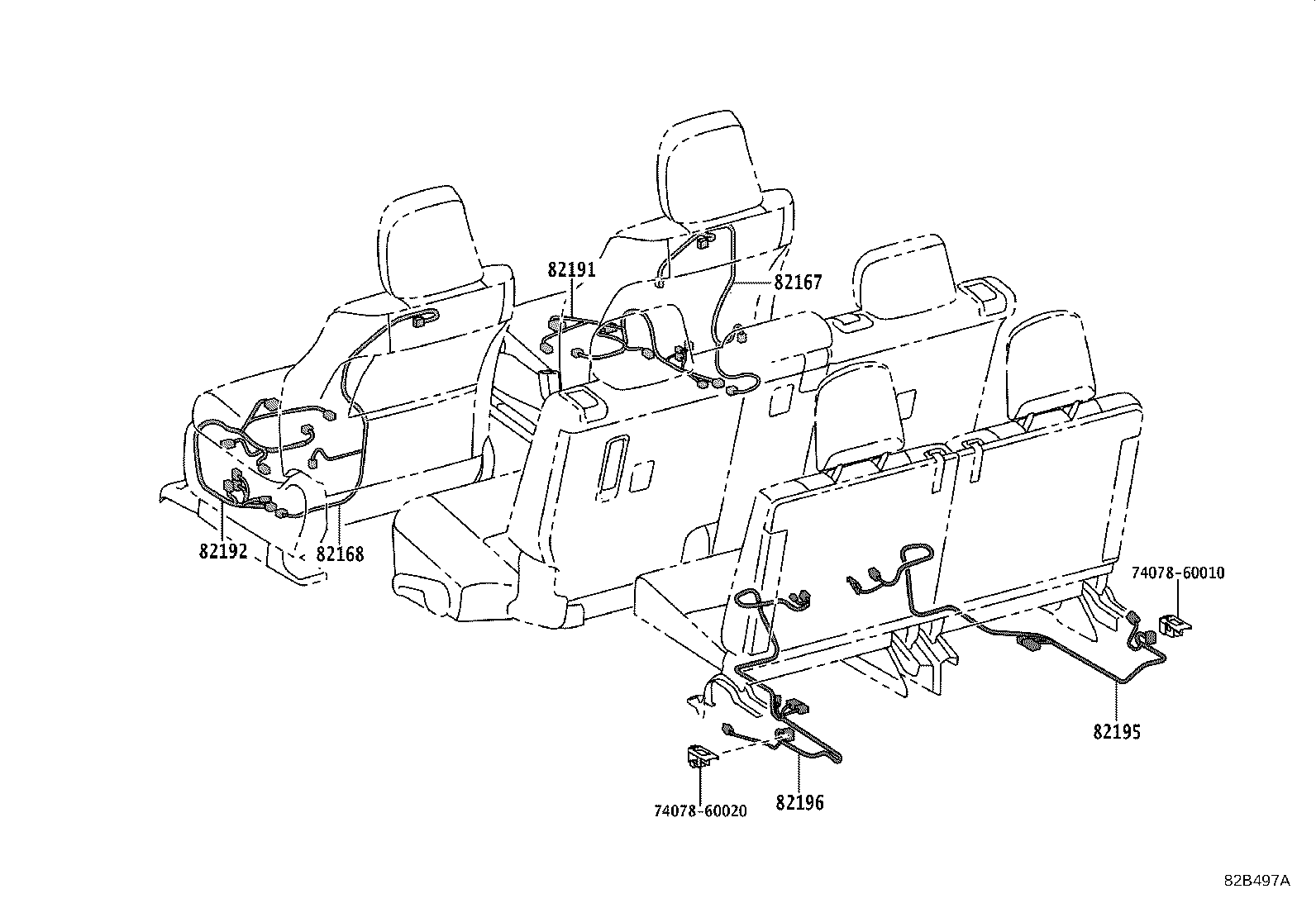 82142-6AL33 WIRE, INSTRUMENT PANEL, NO.2 product image