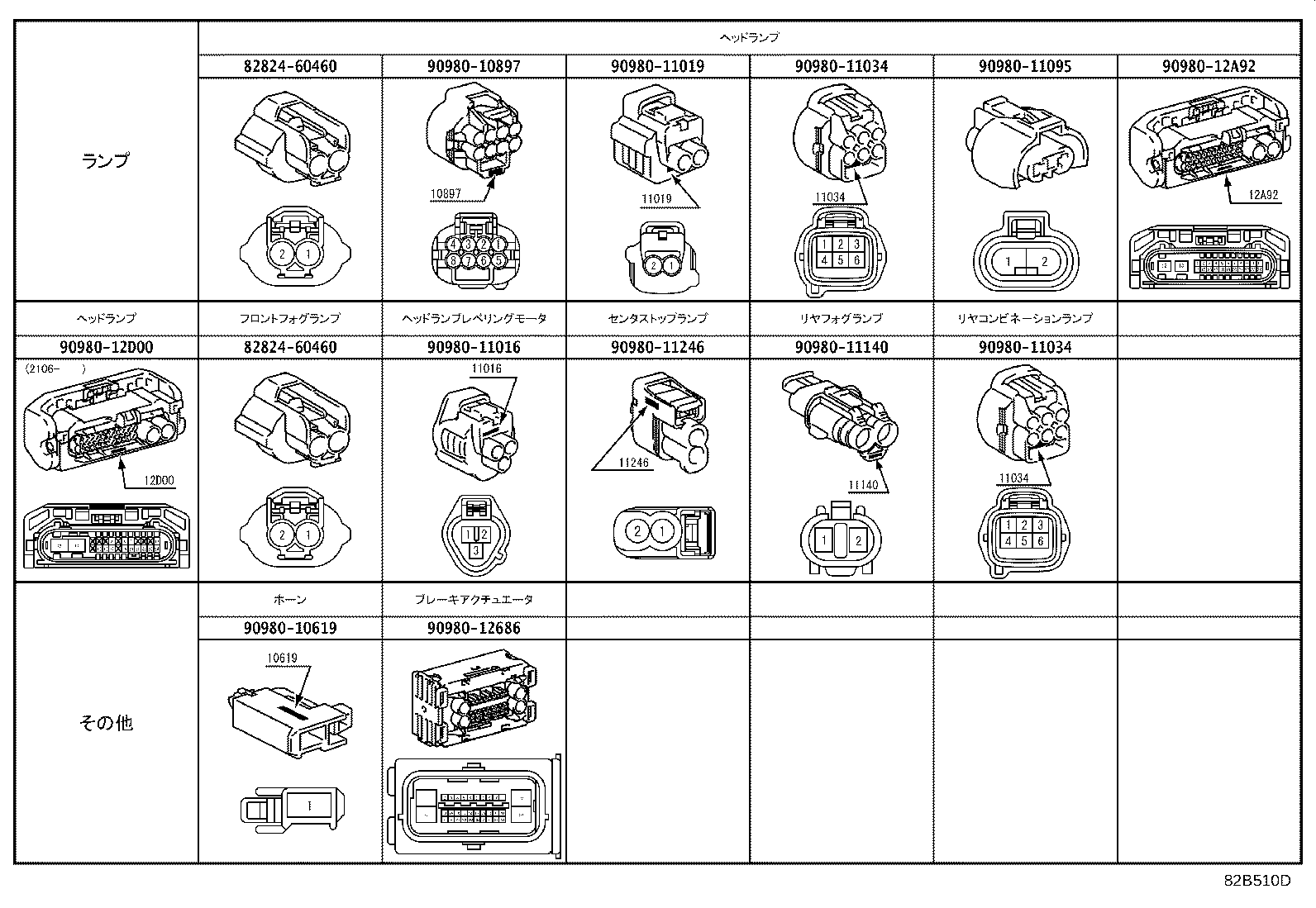 82142-6AL33 WIRE, INSTRUMENT PANEL, NO.2 product image