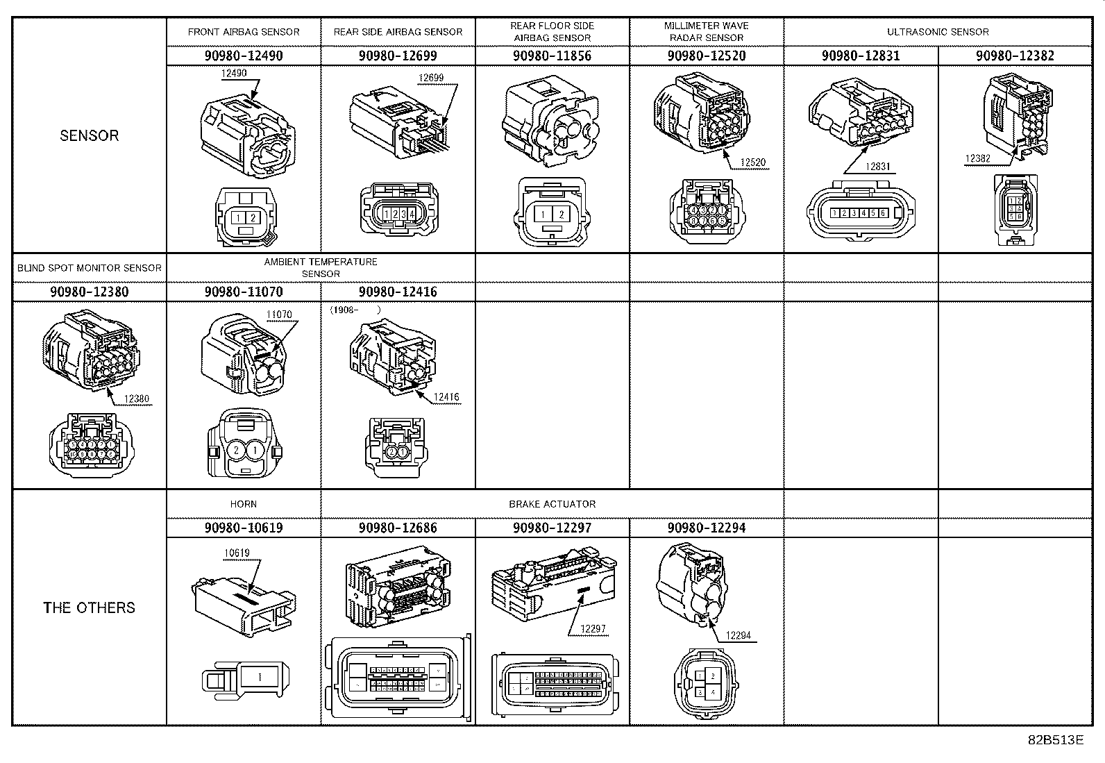 82142-6AL11 WIRE, INSTRUMENT PANEL, NO.2 product image