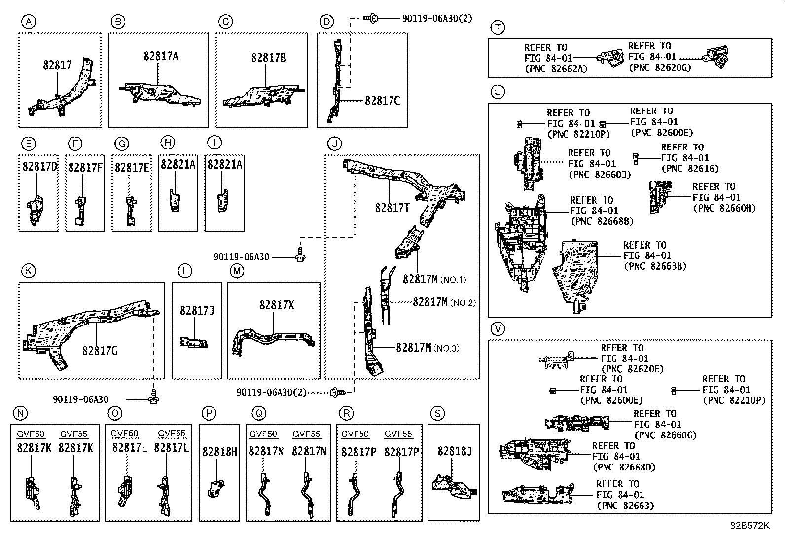 82113-50140 WIRE, ENGINE ROOM, NO.3 product image