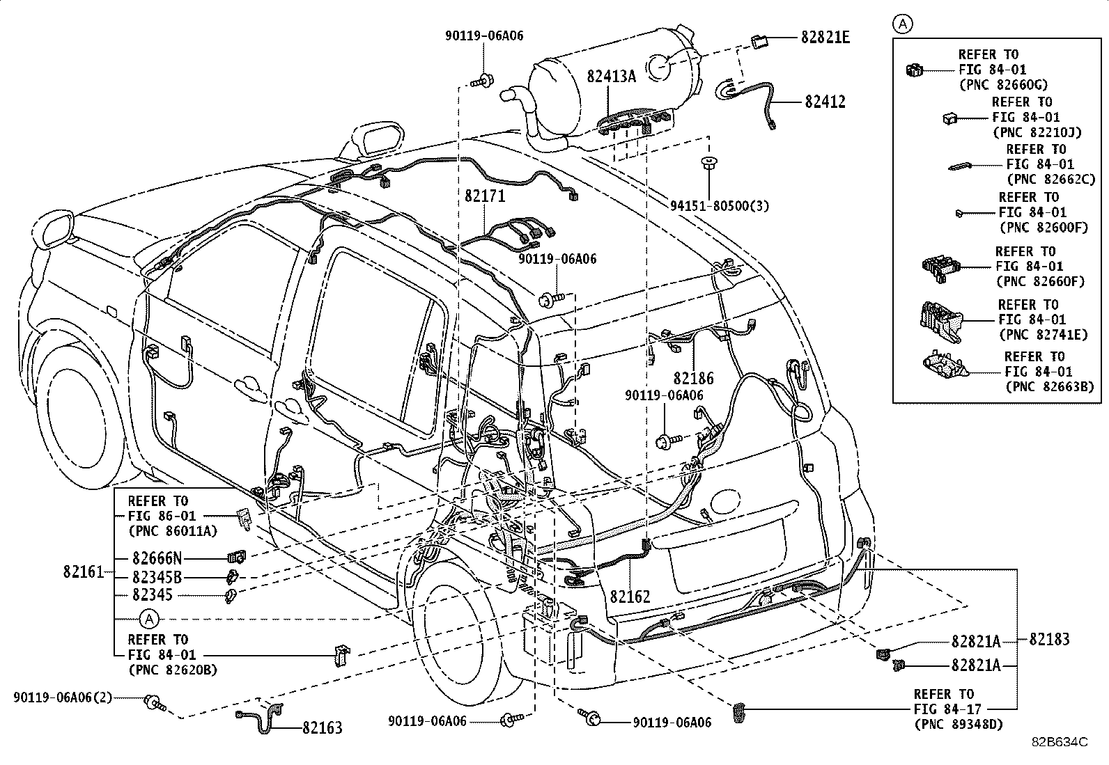 82817-15210 PROTECTOR, WIRING HARNESS, NO.1 product image