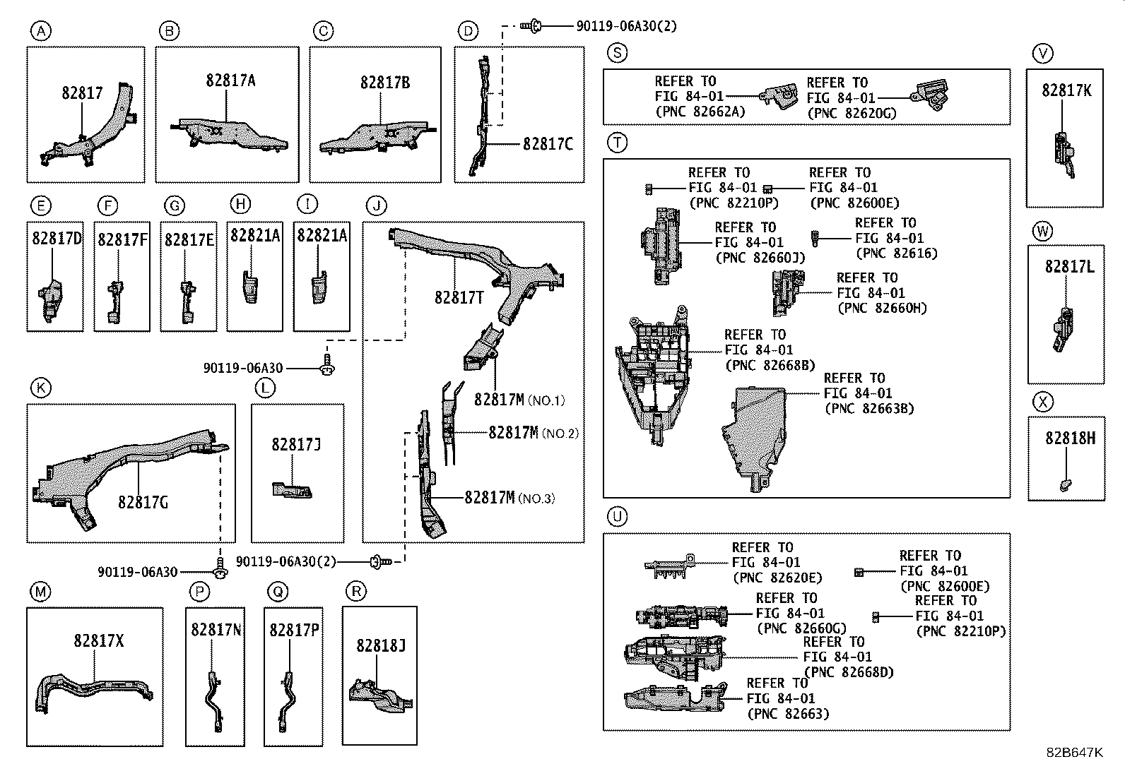 82191-50720 WIRE, FRONT SEAT, RH product image