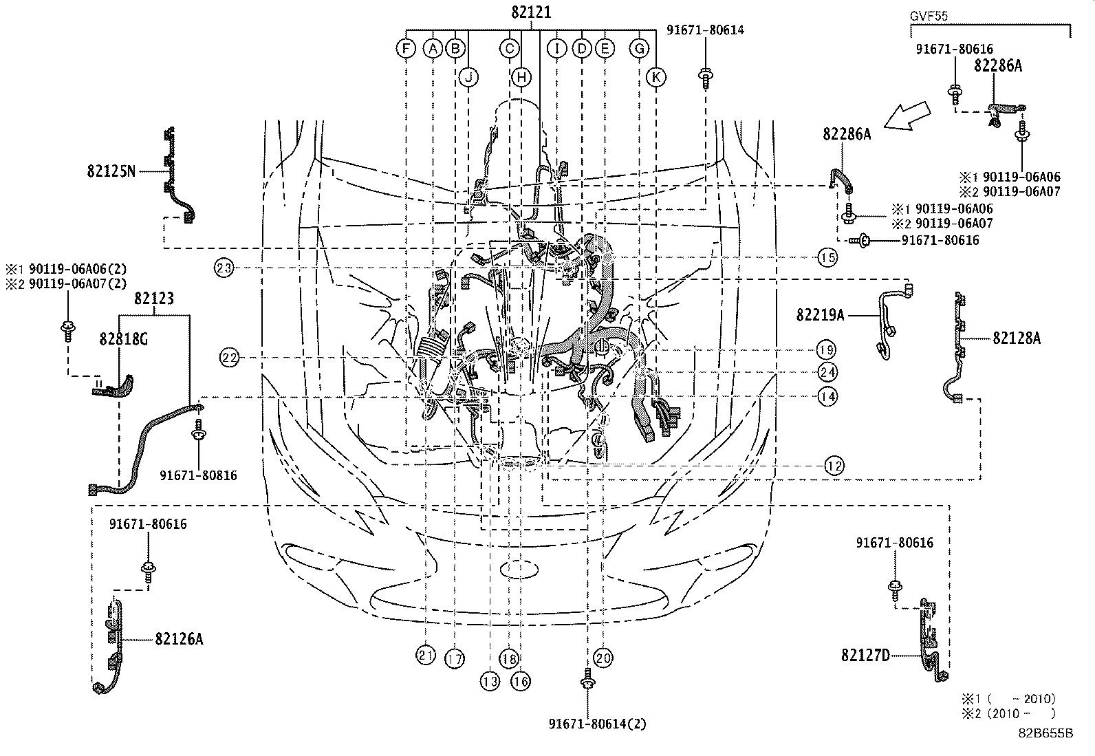 82113-50140 WIRE, ENGINE ROOM, NO.3 product image