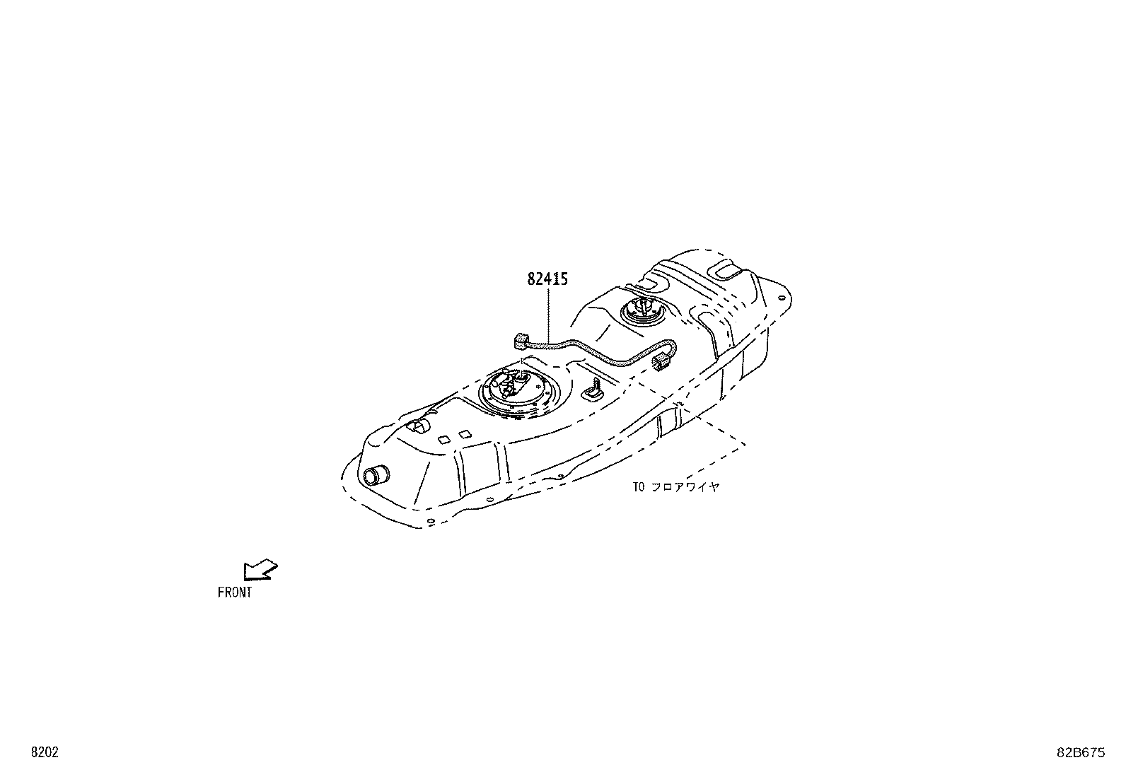 82046-B2010 CABLE, BOND, NO.1 product image
