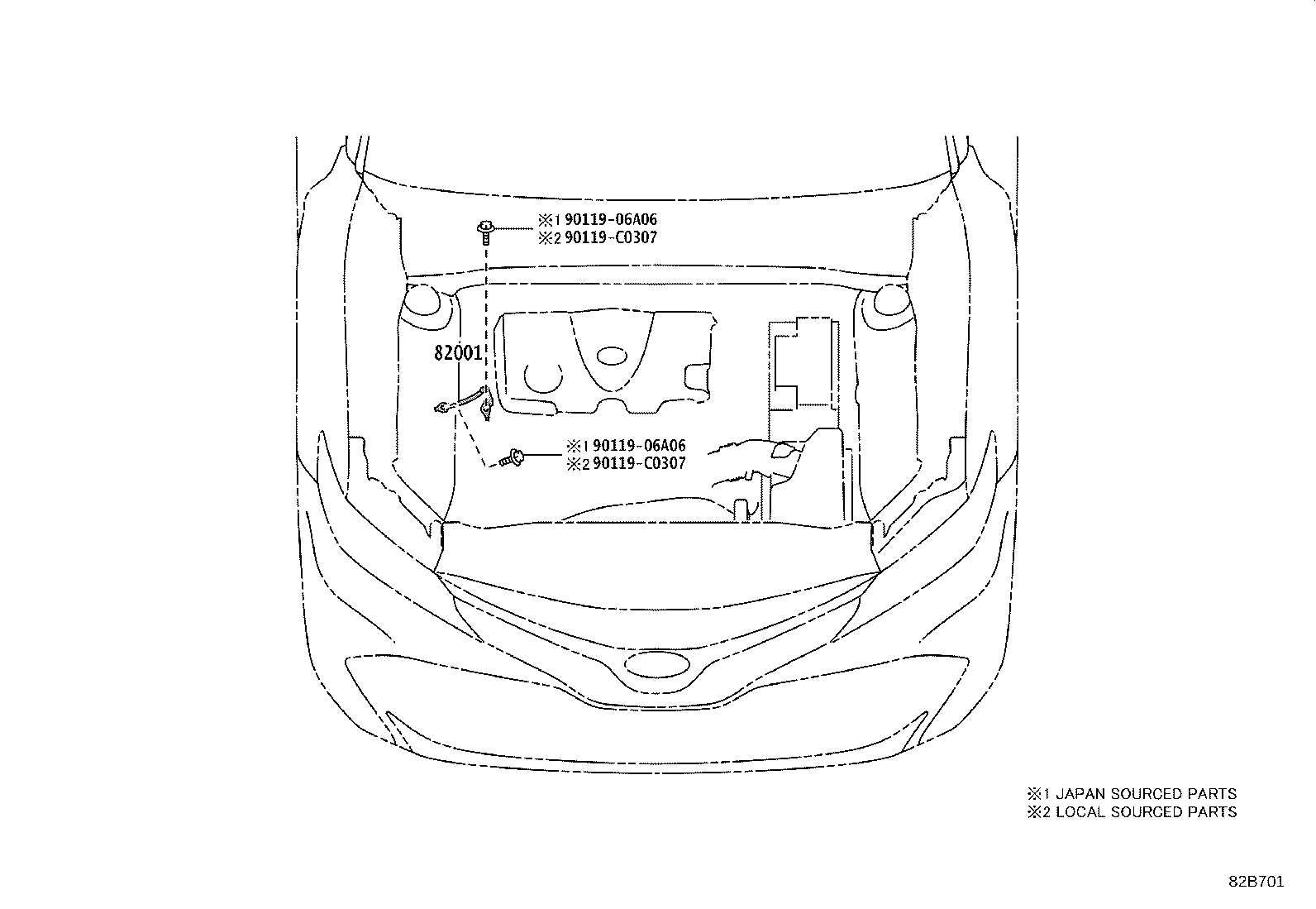 82121-06J02 WIRE, ENGINE product image