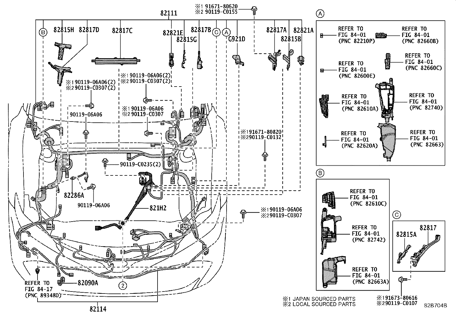 82121-06J02 WIRE, ENGINE product image