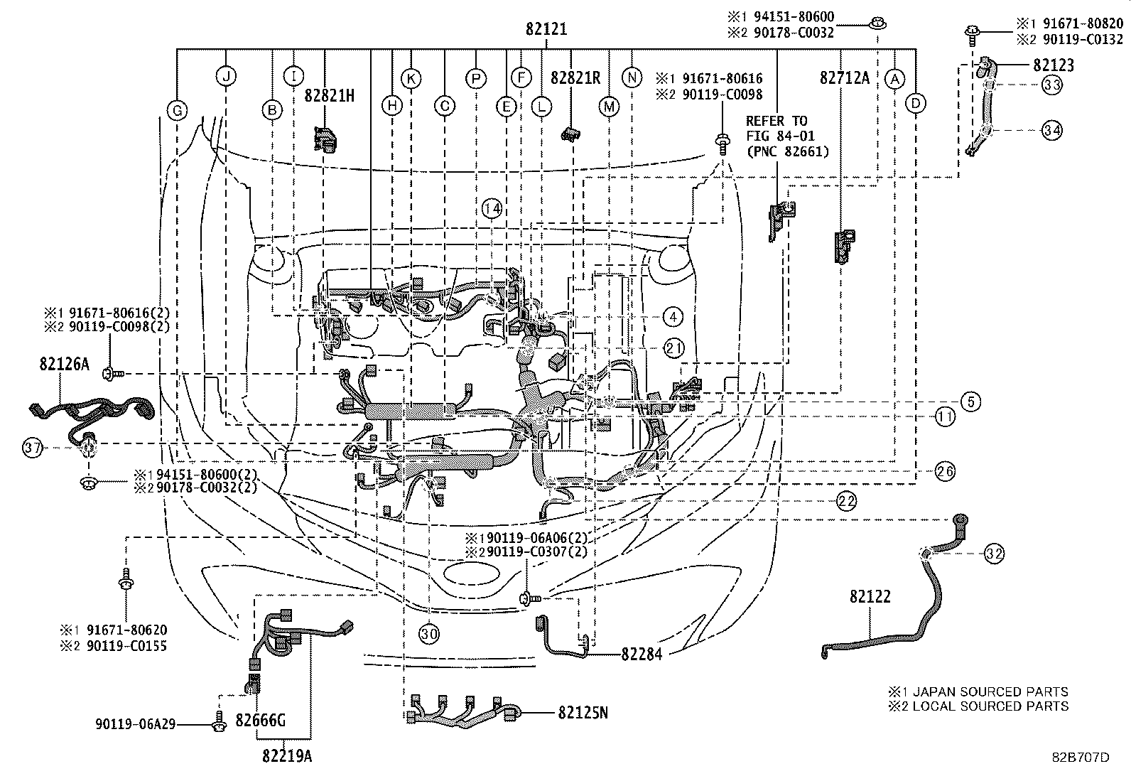82121-06J02 WIRE, ENGINE product image