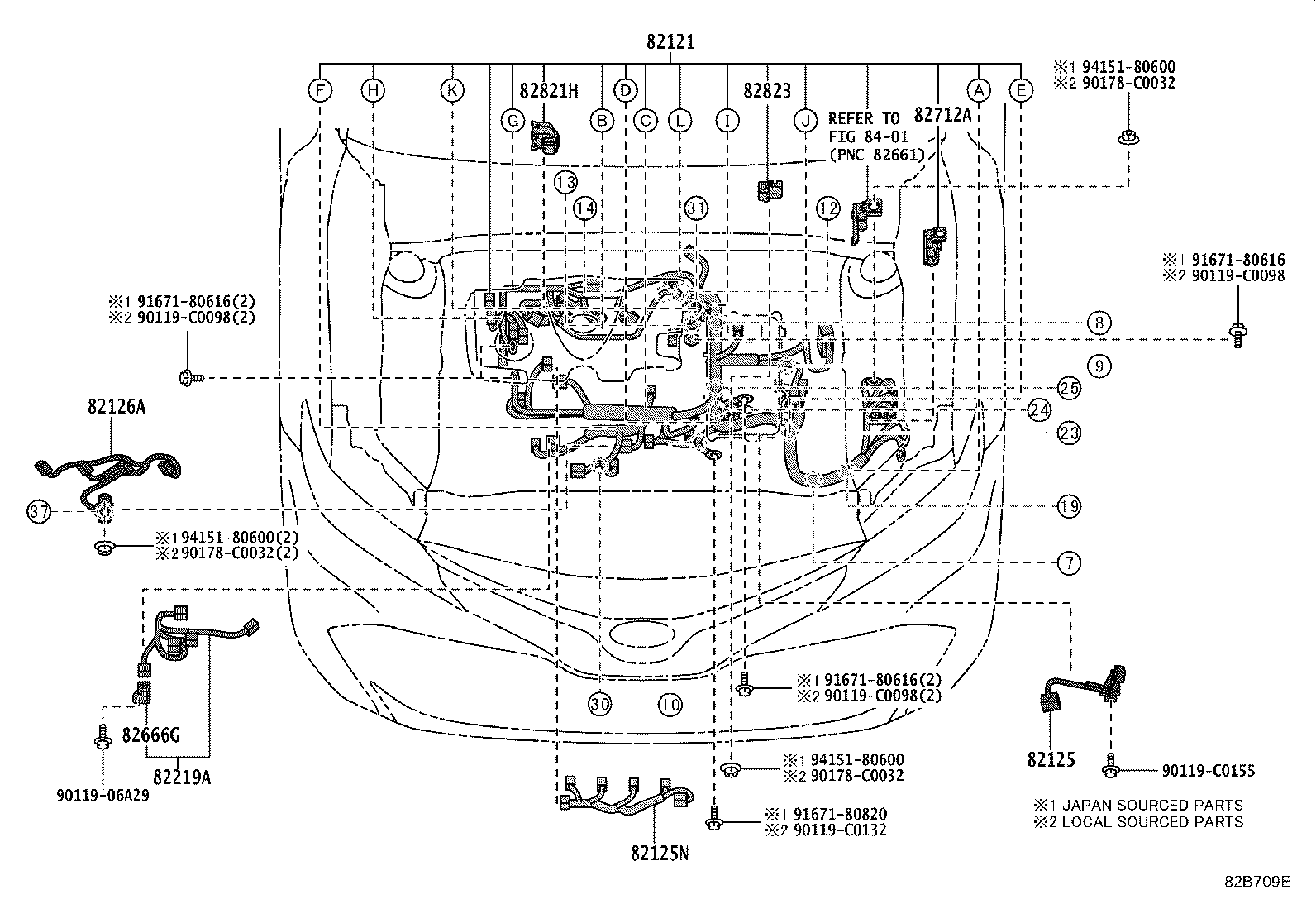 82121-06J02 WIRE, ENGINE product image
