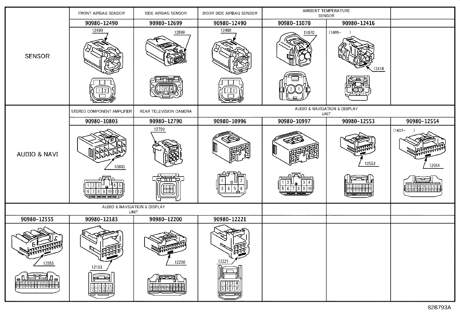 82817-02780 PROTECTOR, WIRING HARNESS, NO.2 product image