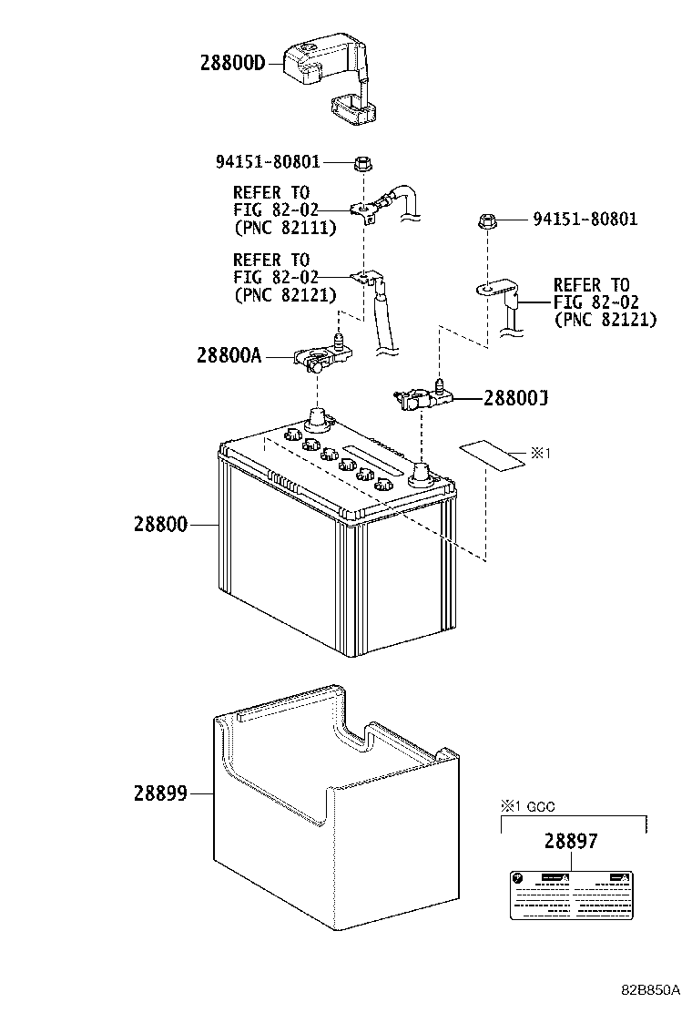 28800-31431 BATTERY product image