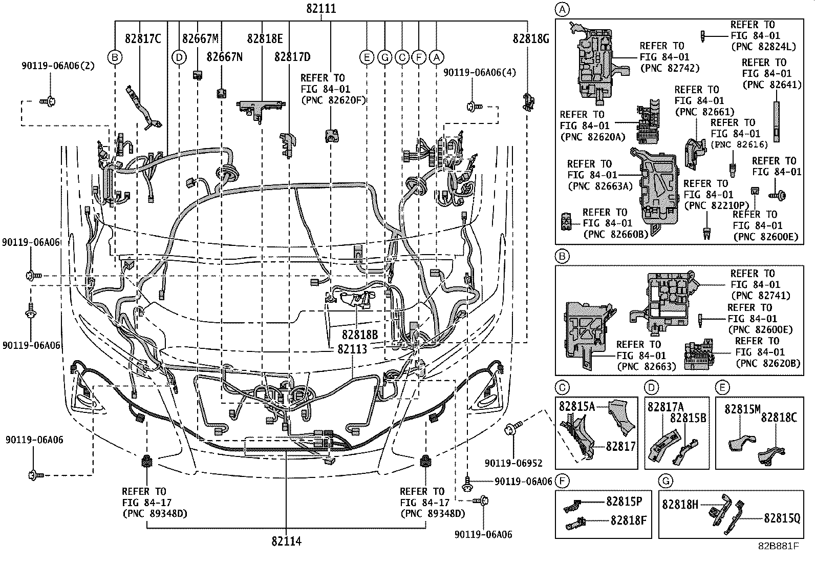 82817-58D10 PROTECTOR, WIRING HARNESS, NO.1 product image