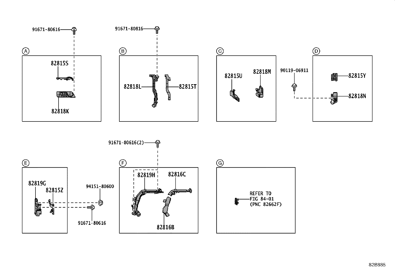 82817-58D10 PROTECTOR, WIRING HARNESS, NO.1 product image