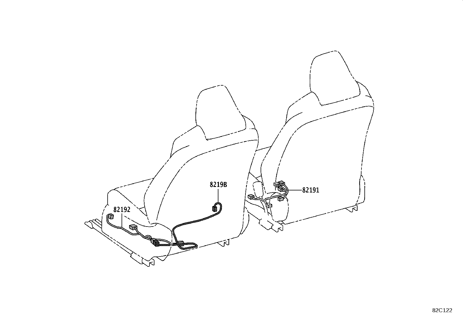 82151-1AC00 WIRE, FRONT DOOR, RH product image