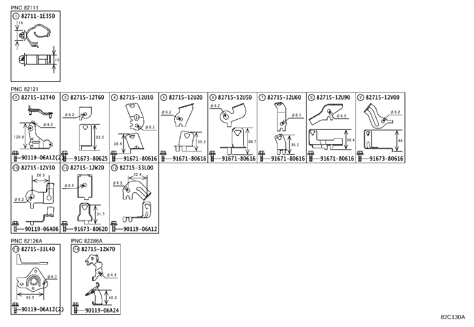 Thumbnail 10 for 82153-12C01