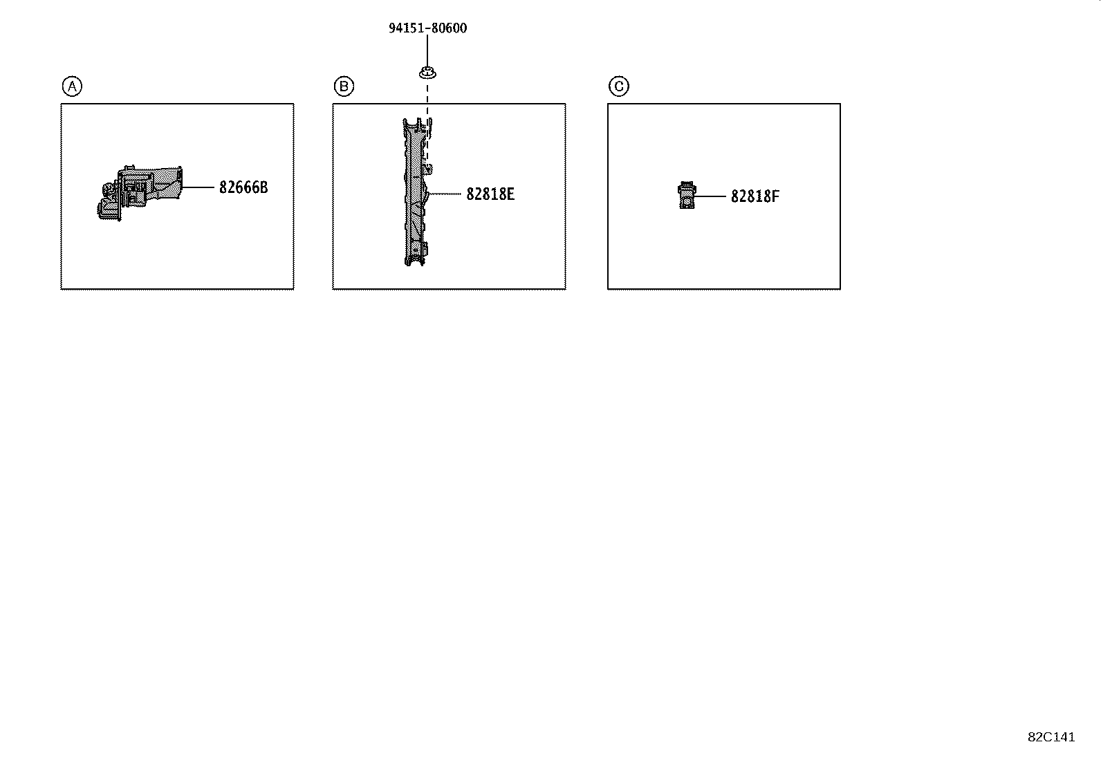 82151-30F81 WIRE, FRONT DOOR, RH product image