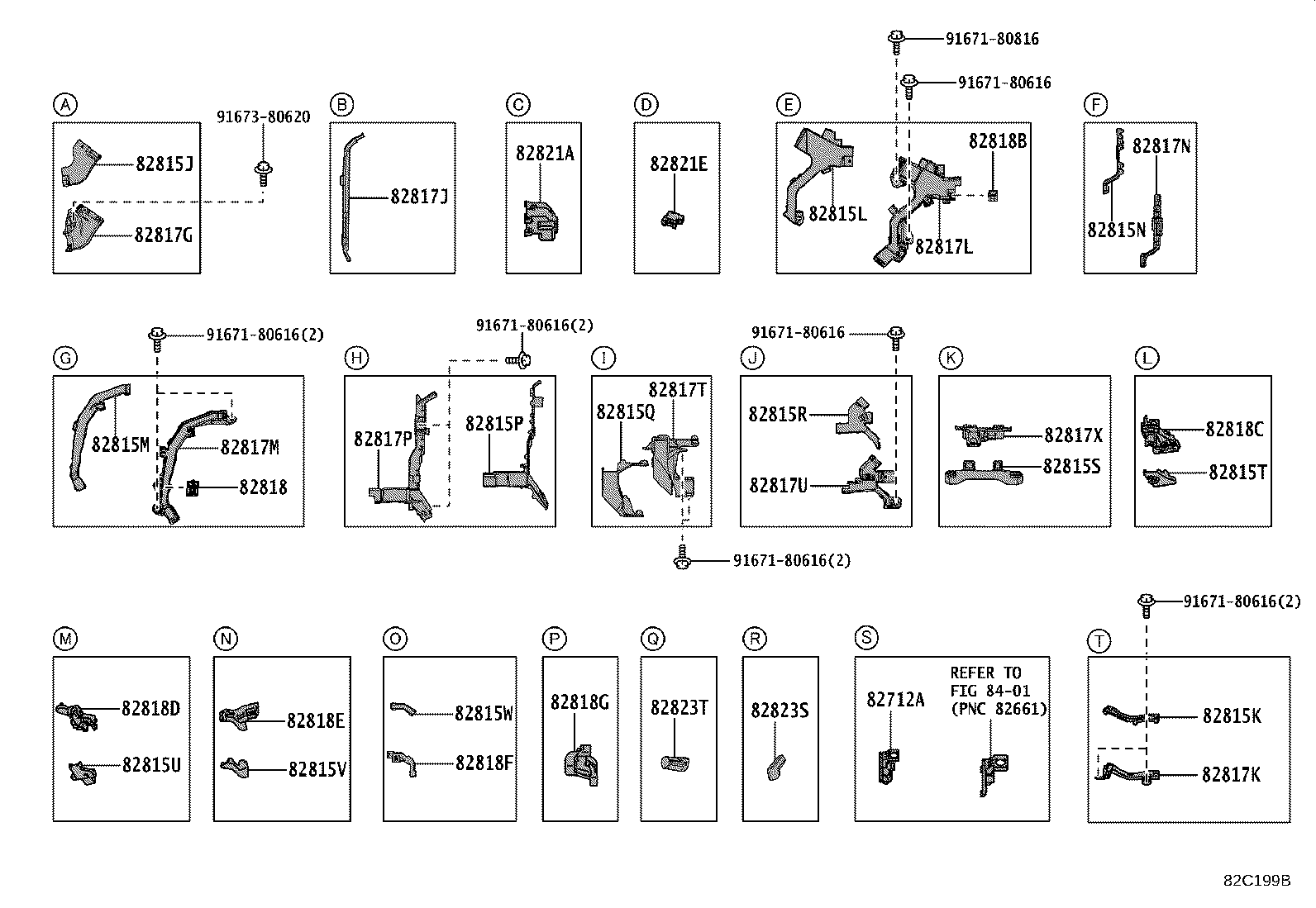 82817-33N40 PROTECTOR, WIRING HARNESS, NO.4 product image