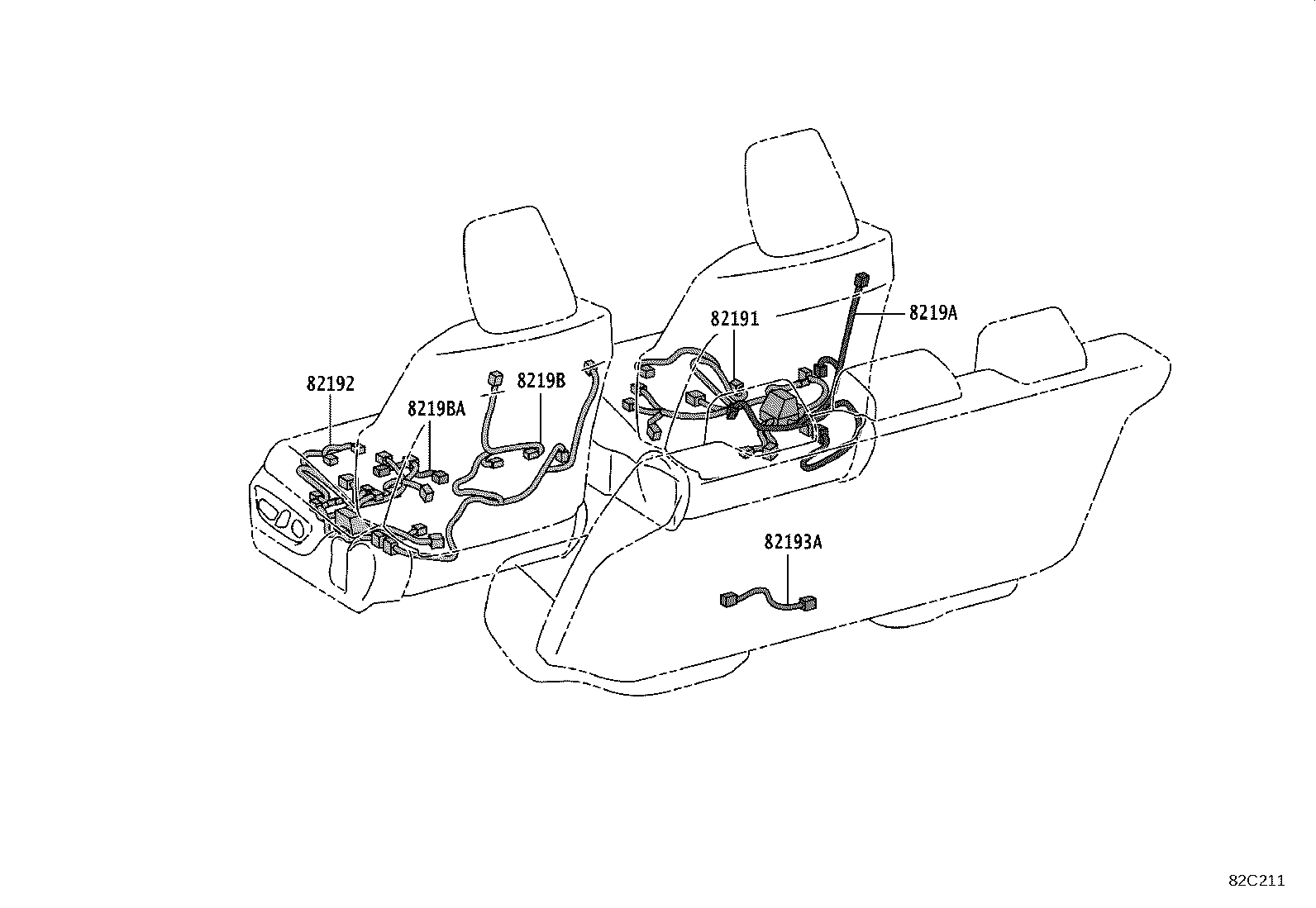 82817-33N40 PROTECTOR, WIRING HARNESS, NO.4 product image