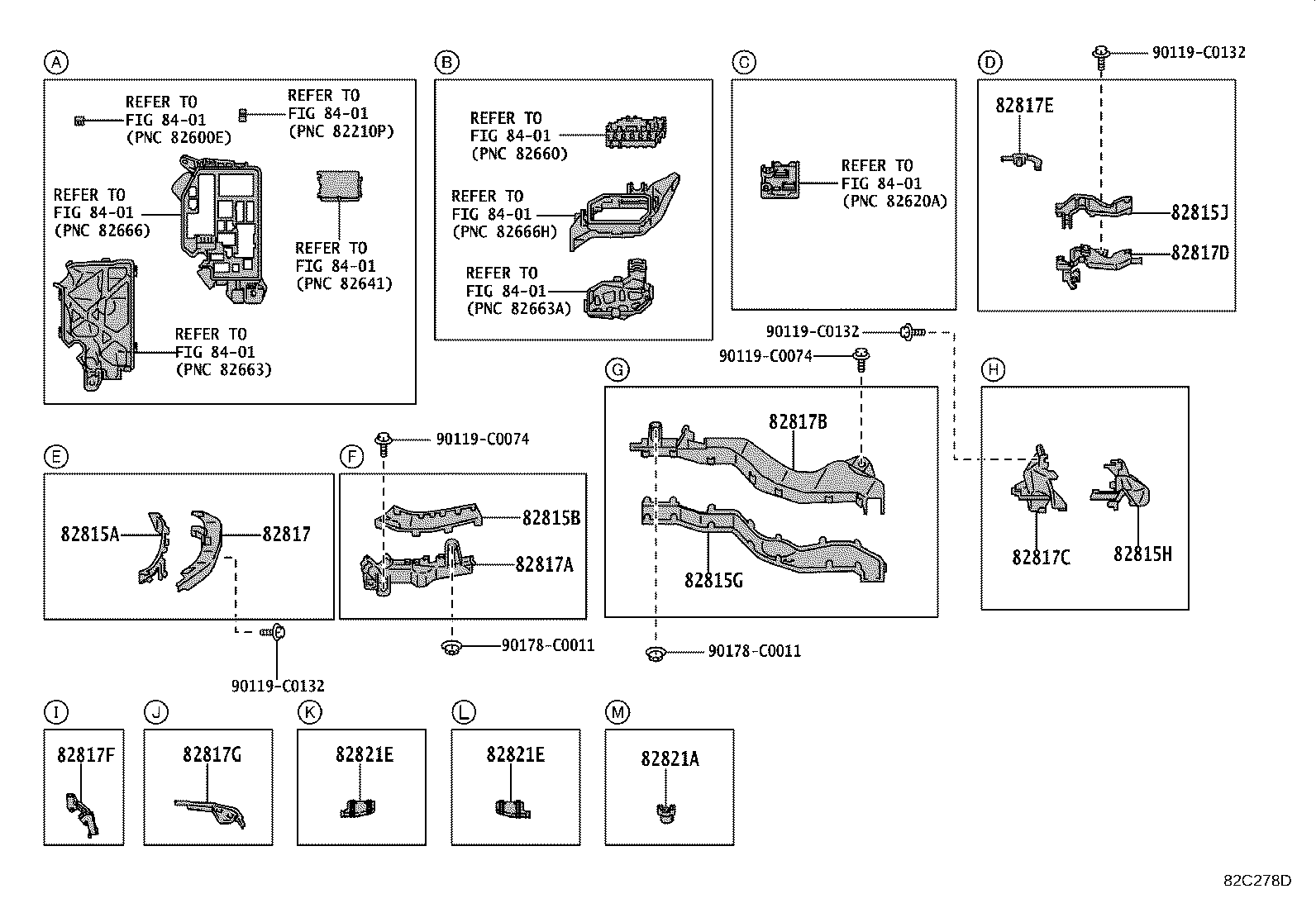 82142-F4090 WIRE, INSTRUMENT PANEL, NO.2 product image