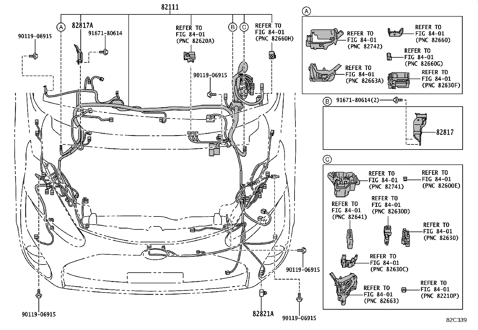 82817-52D10 PROTECTOR, WIRING HARNESS, NO.2 product image