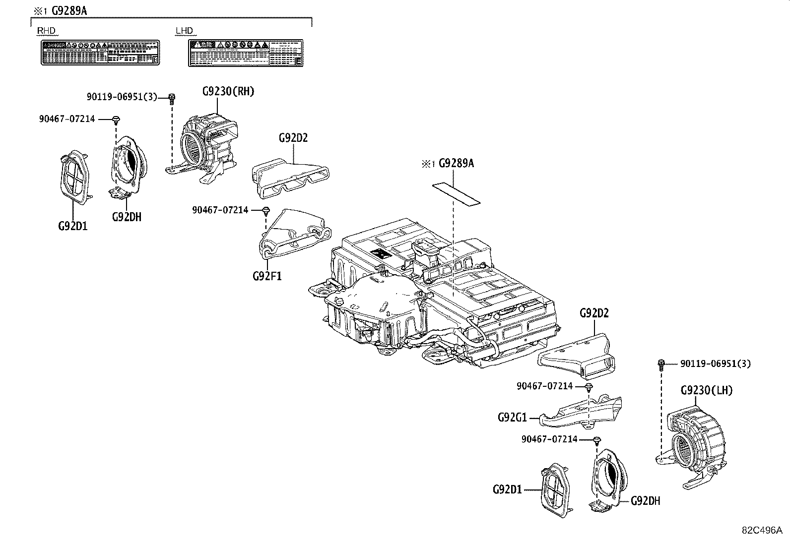 28877-36010 INSULATOR, BATTERY product image