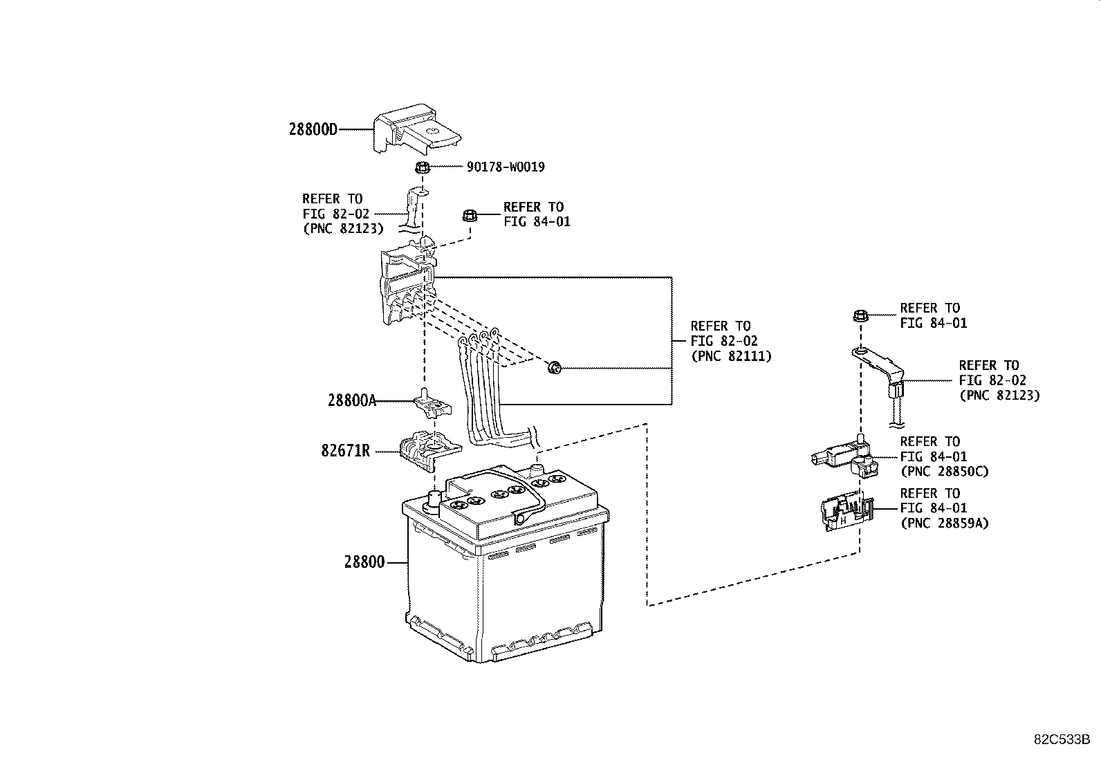 82675-78030 TERMINAL, BATTERY POSITIVE product image