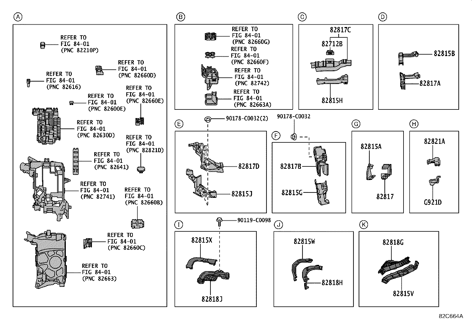 82817-02P40 PROTECTOR, WIRING HARNESS, NO.13 product image