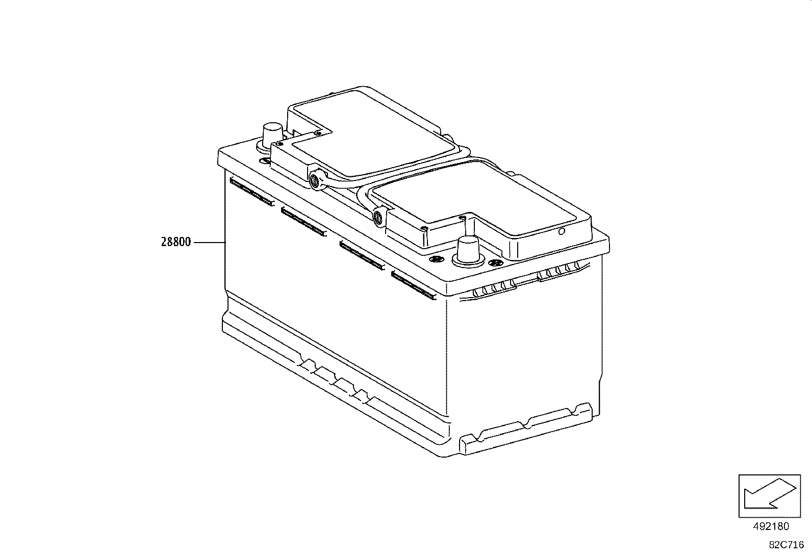 28800-WAA02 BATTERY product image