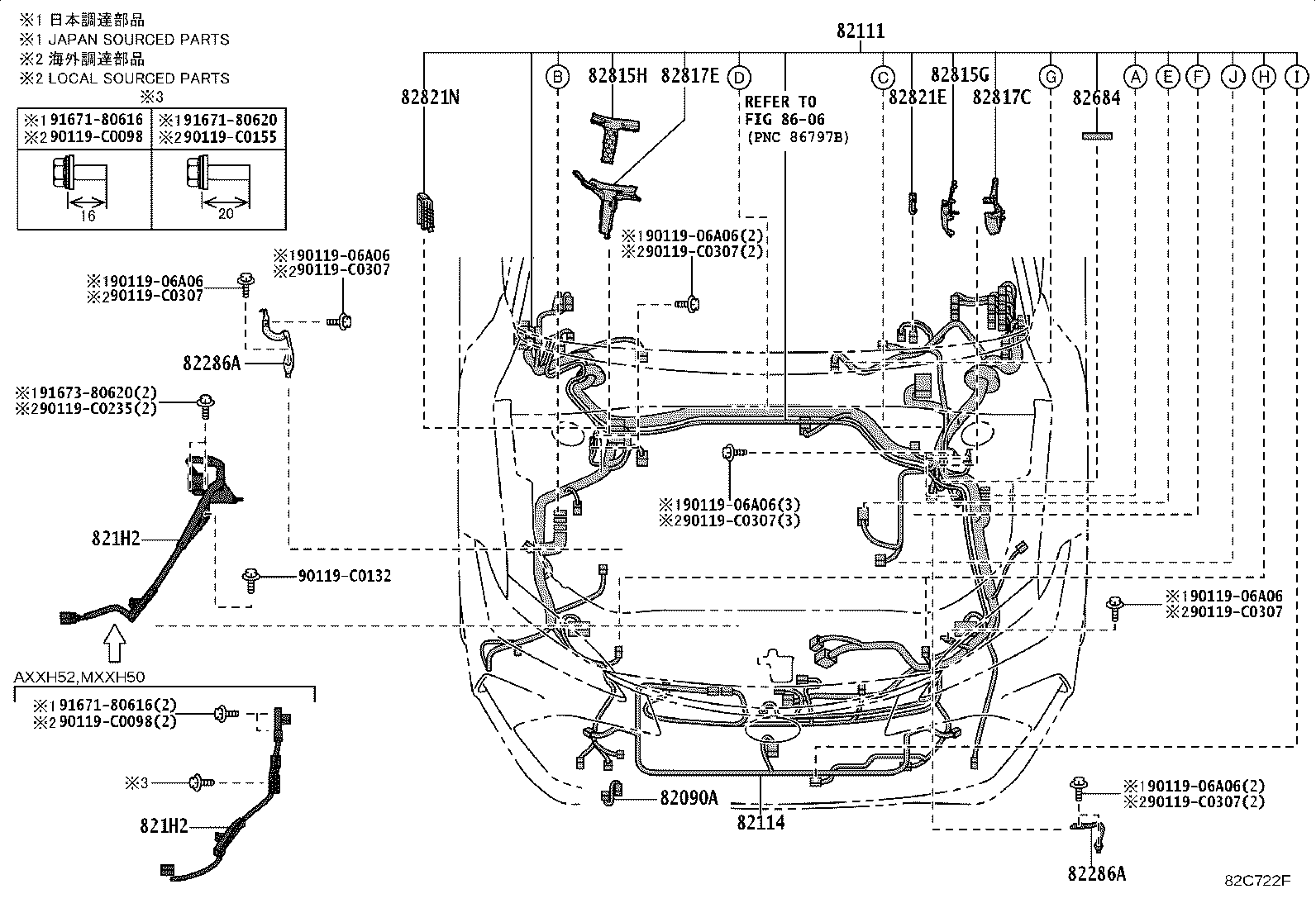 82121-07370 WIRE, ENGINE product image