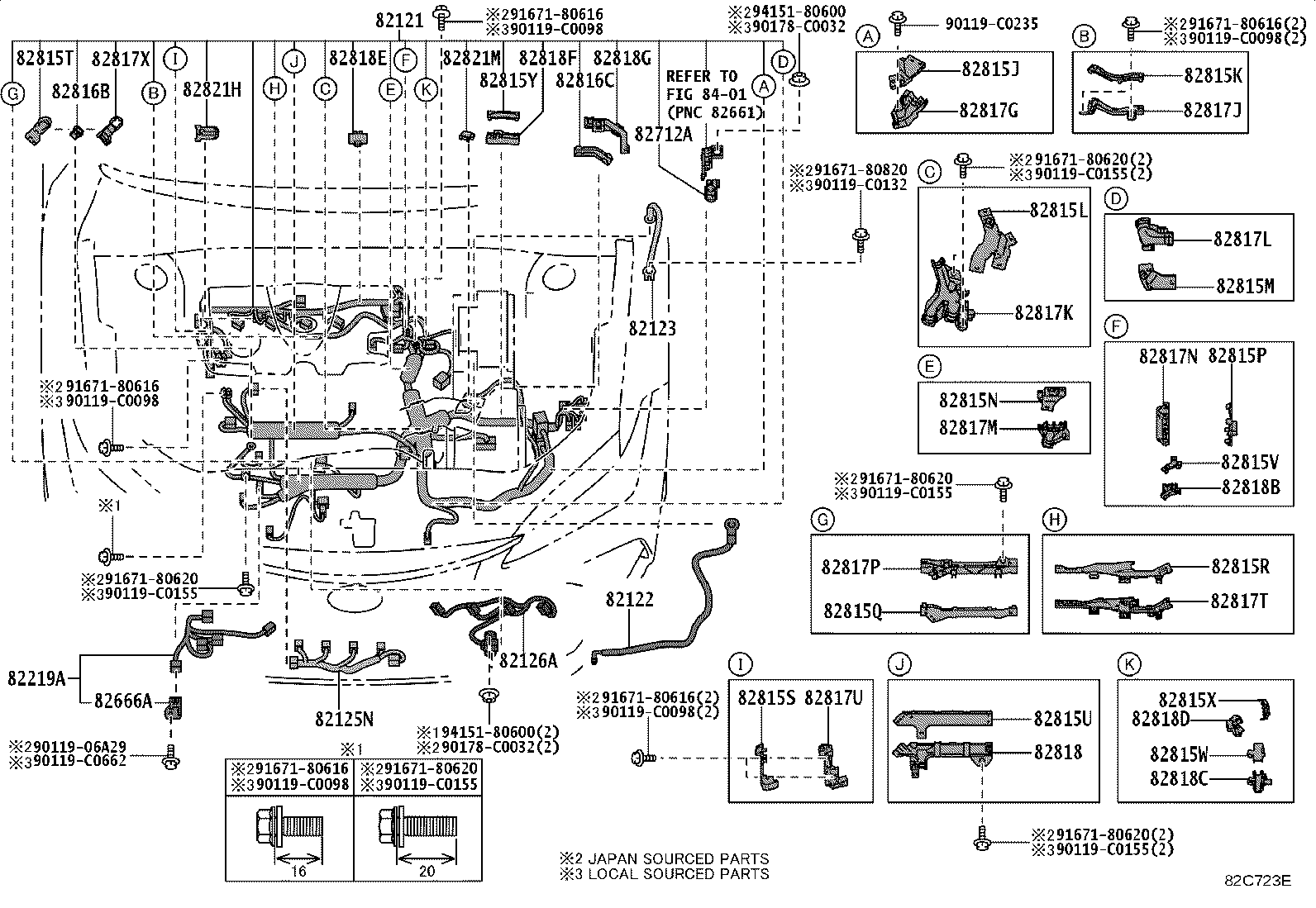 82121-07370 WIRE, ENGINE product image