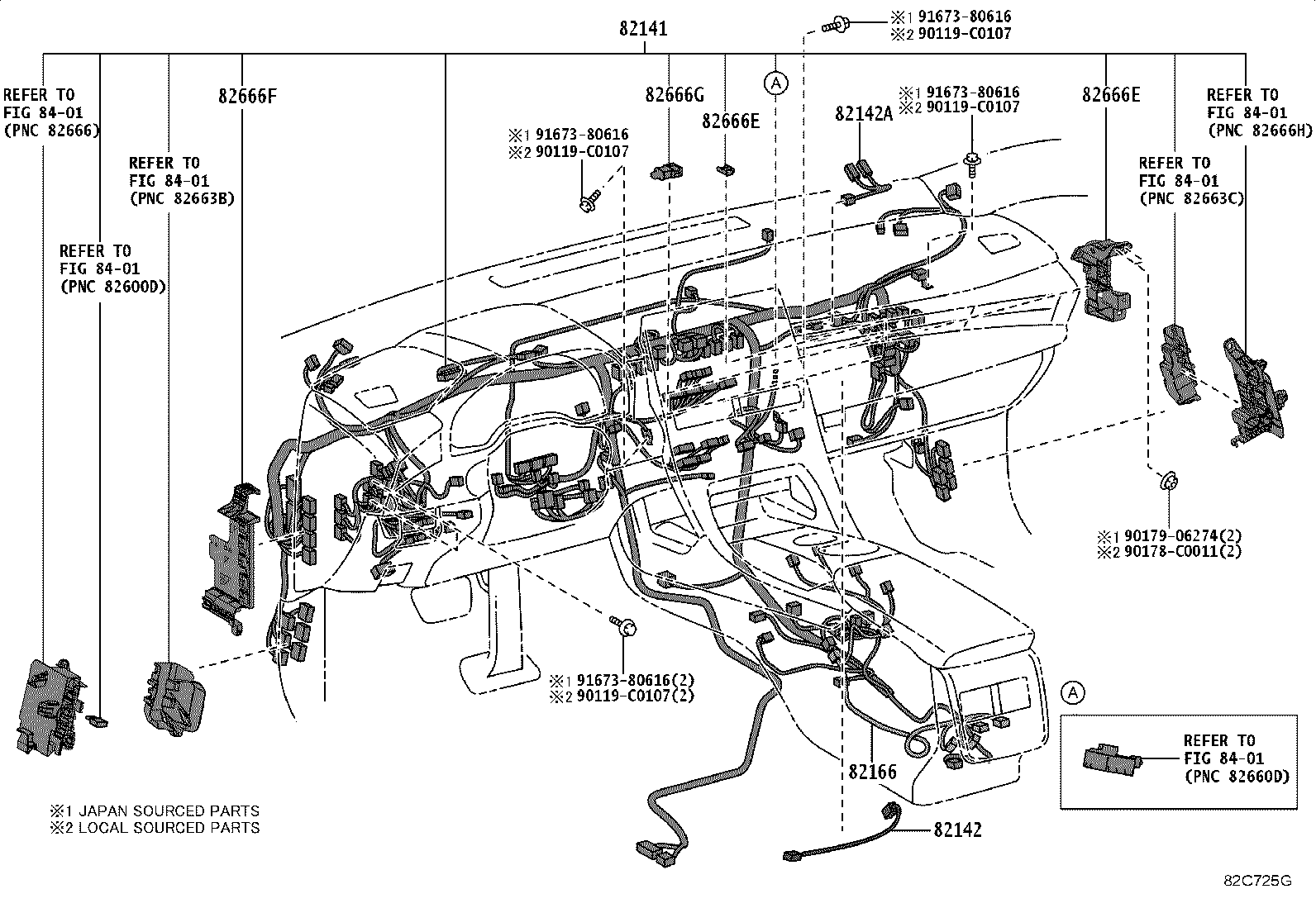 82121-07370 WIRE, ENGINE product image