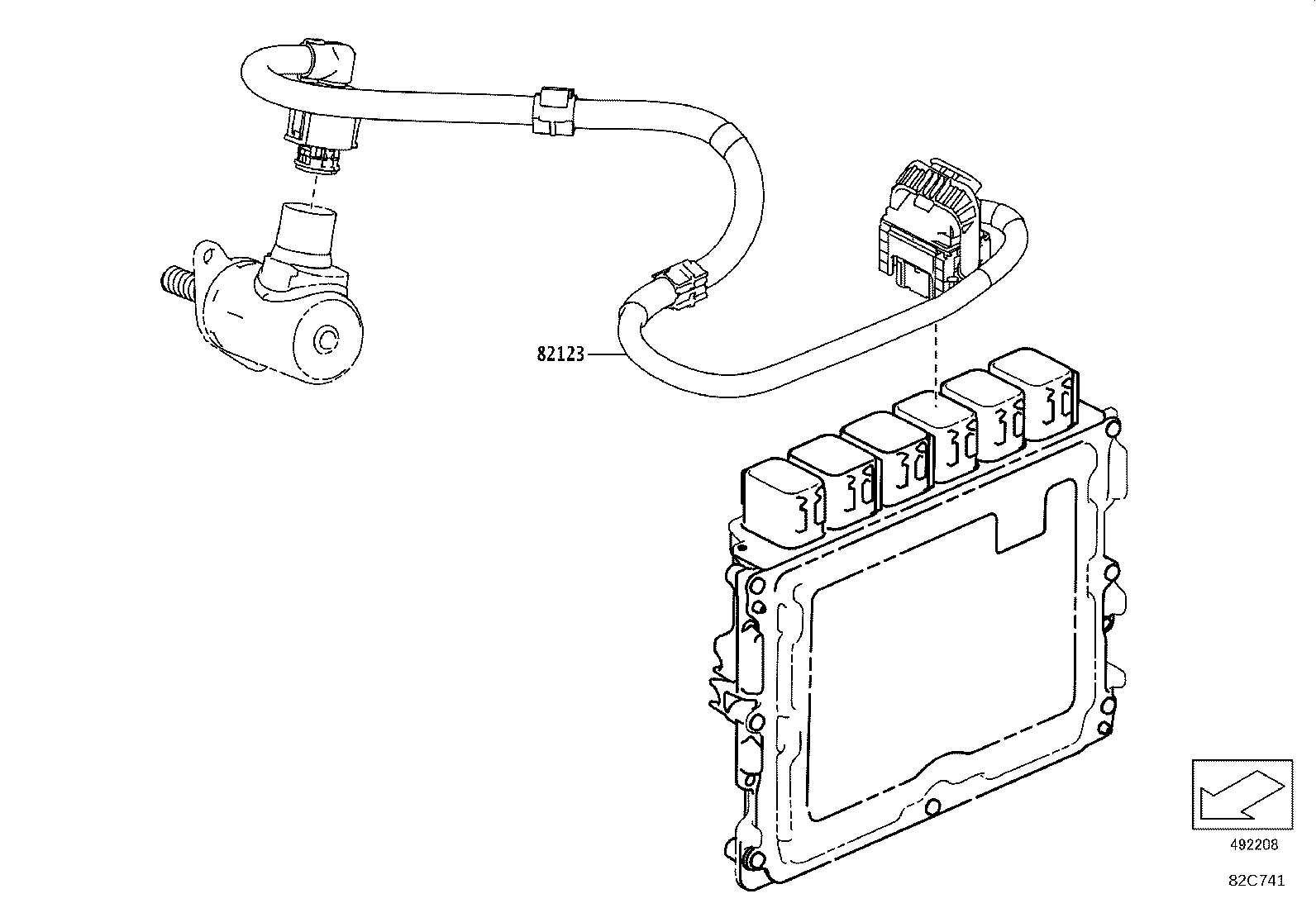 82817-WAA01 PROTECTOR, WIRING HARNESS, NO.1 product image