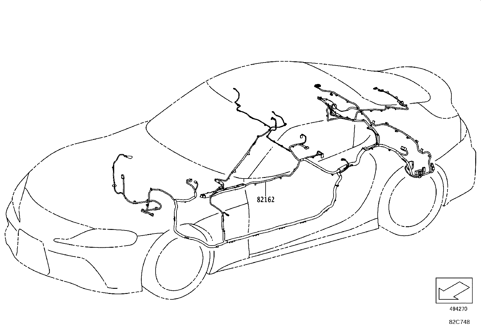 82817-WAA01 PROTECTOR, WIRING HARNESS, NO.1 product image