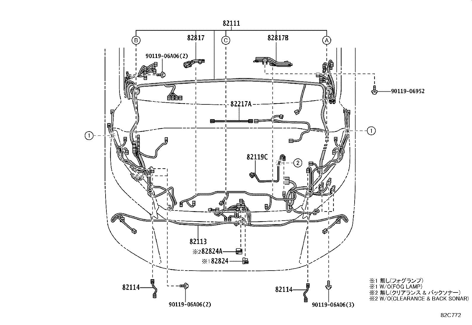 82817-26Y40 PROTECTOR, WIRING HARNESS, NO.1 product image