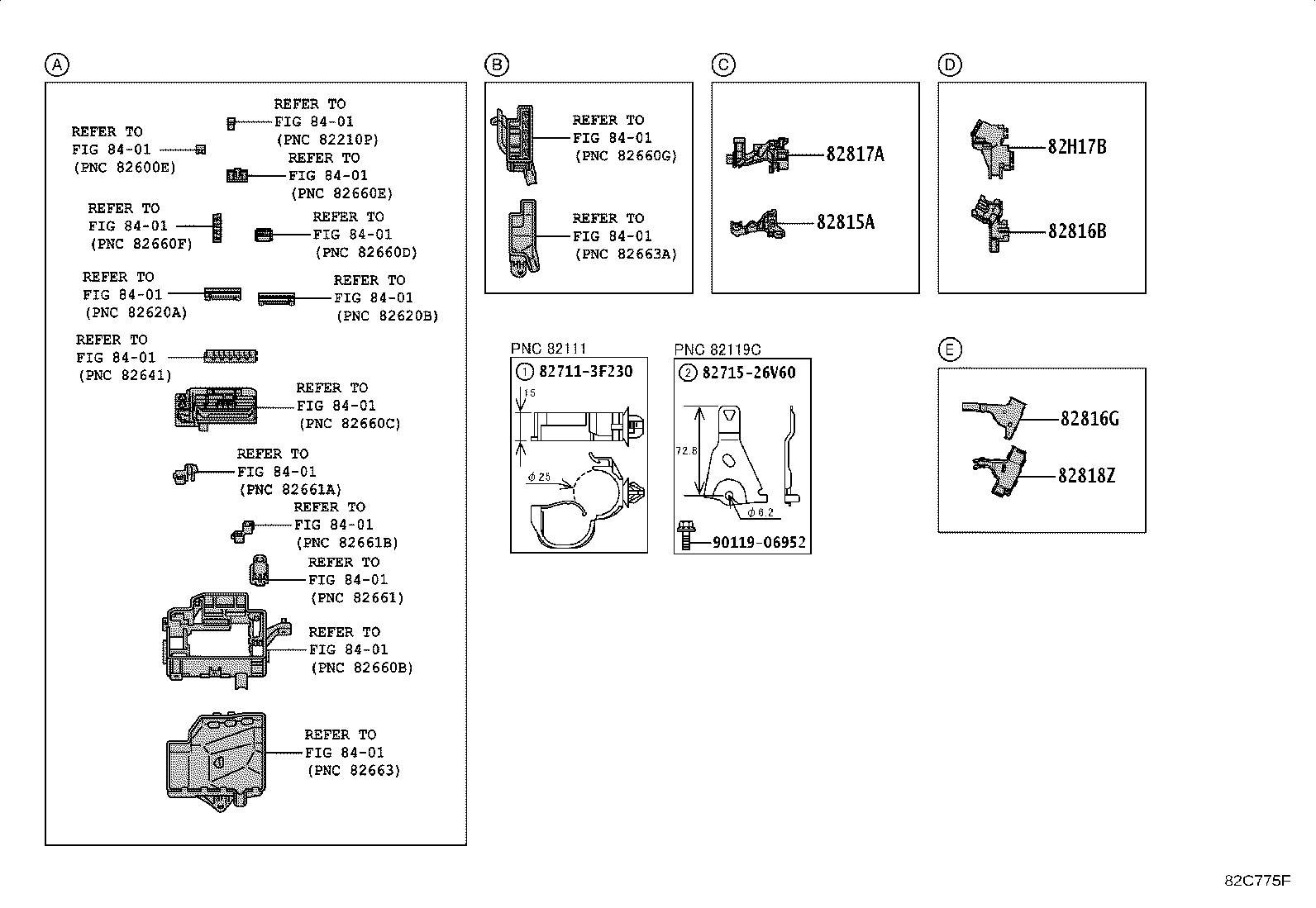 82817-26Y40 PROTECTOR, WIRING HARNESS, NO.1 product image