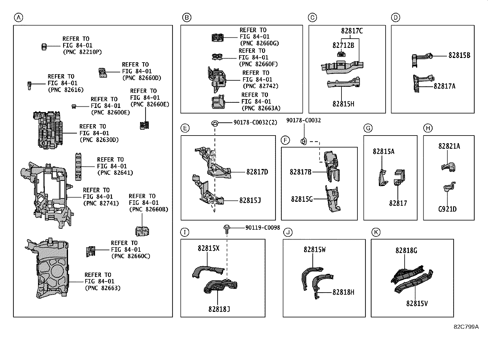 82165-02140 WIRE, FRAME, NO.2 product image