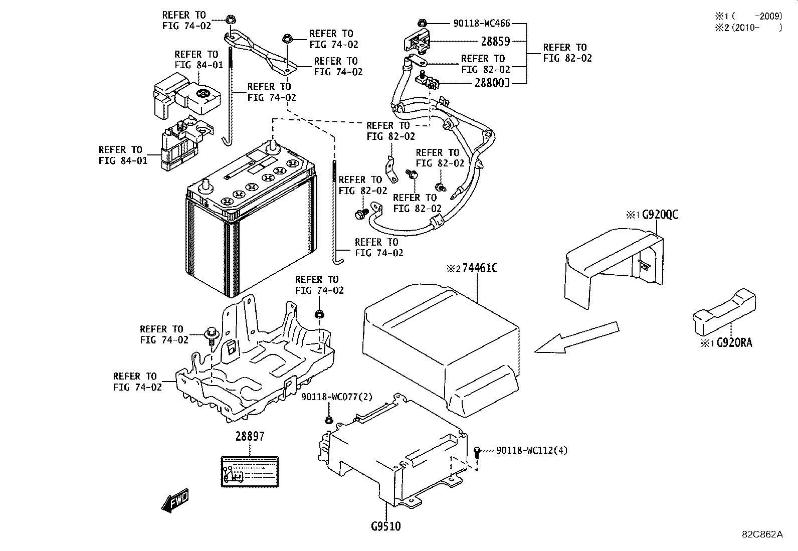 28899-WC001 INSULATOR, BATTERY product image