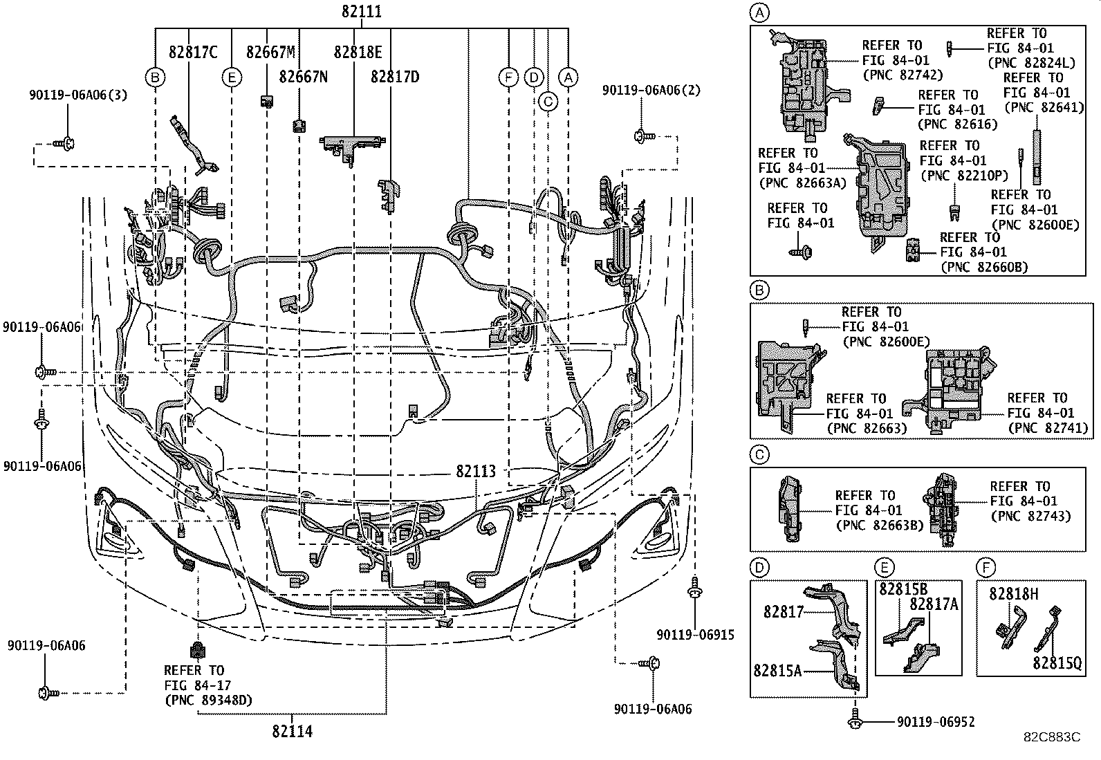 82817-58D10 PROTECTOR, WIRING HARNESS, NO.1 product image