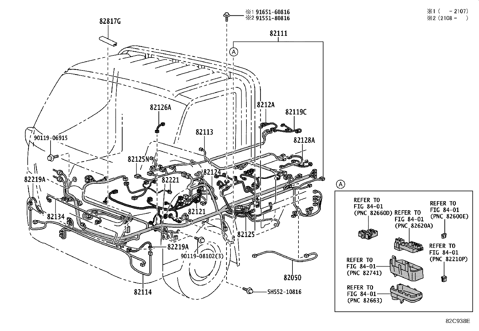 82142-3V820 WIRE, INSTRUMENT PANEL, NO.2 product image