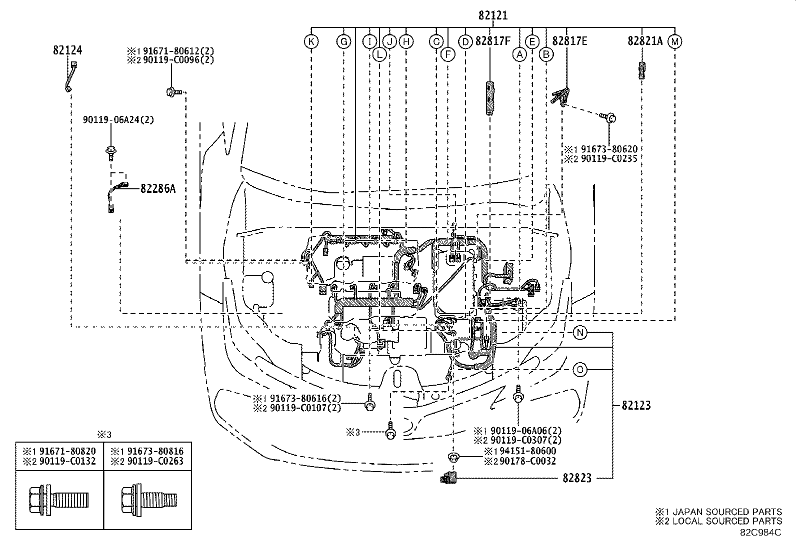 82817-02R60 PROTECTOR, WIRING HARNESS, NO.3 product image