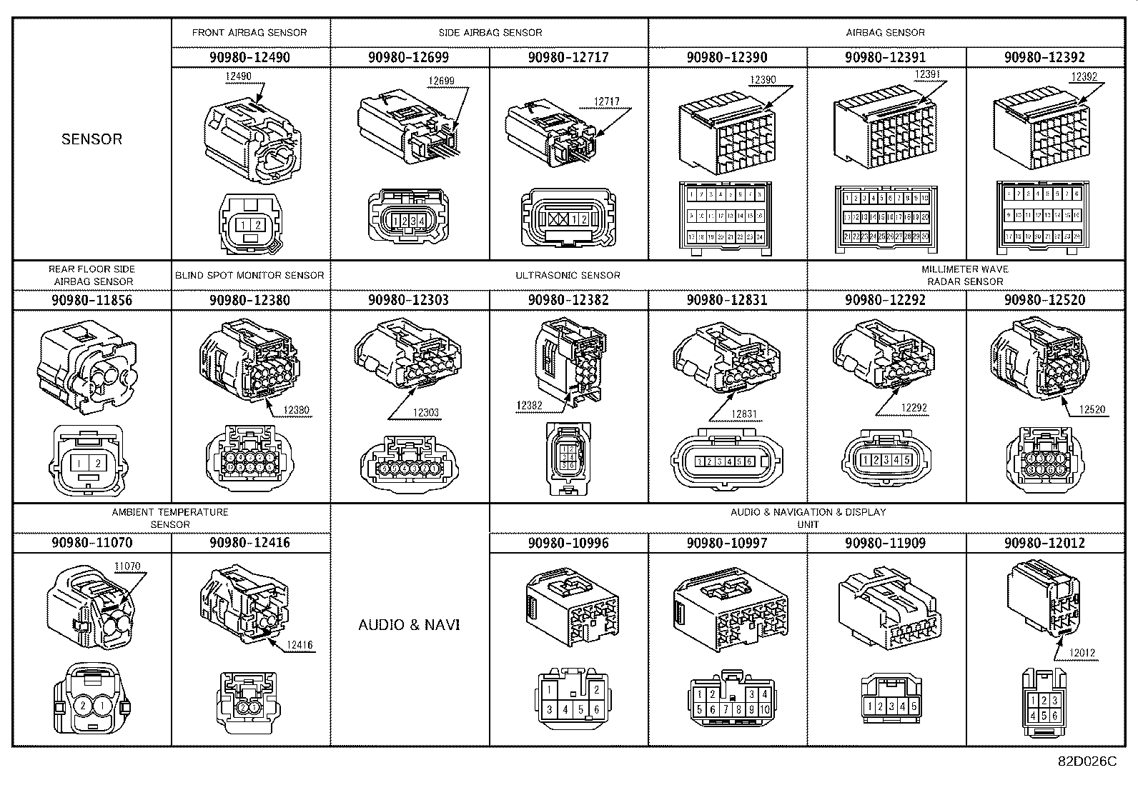 82817-60M80 PROTECTOR, WIRING HARNESS, NO.9 product image